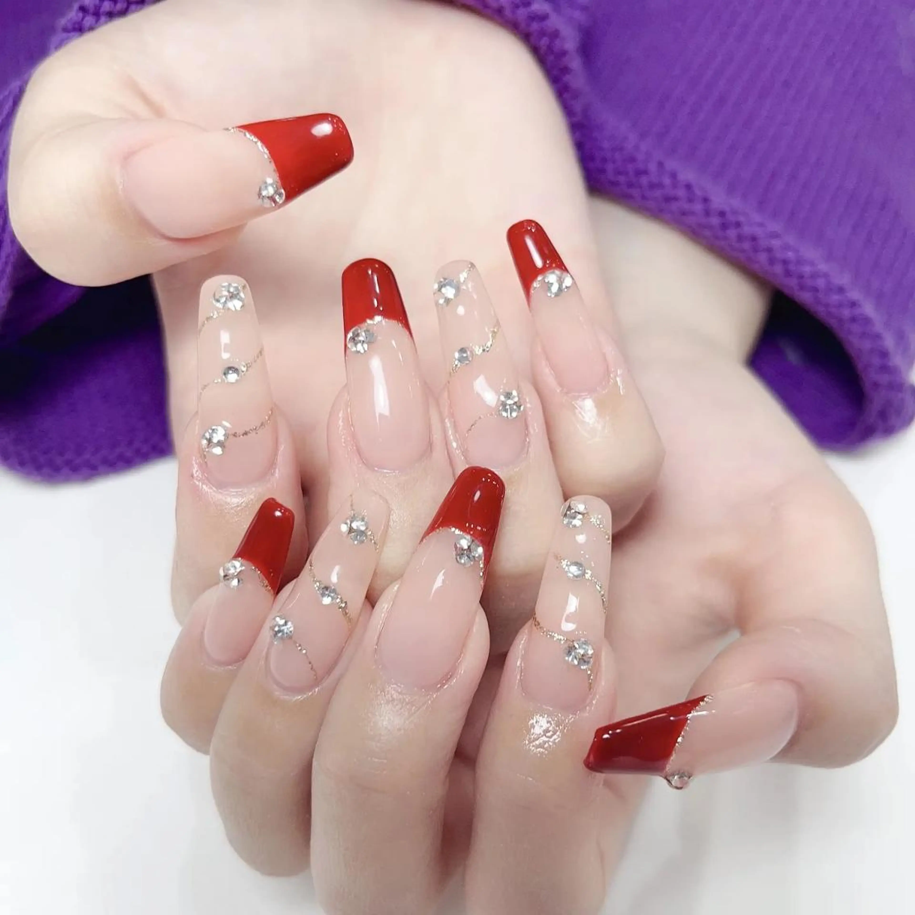 ネイル Elegantb eautyトウのネイルデザイン