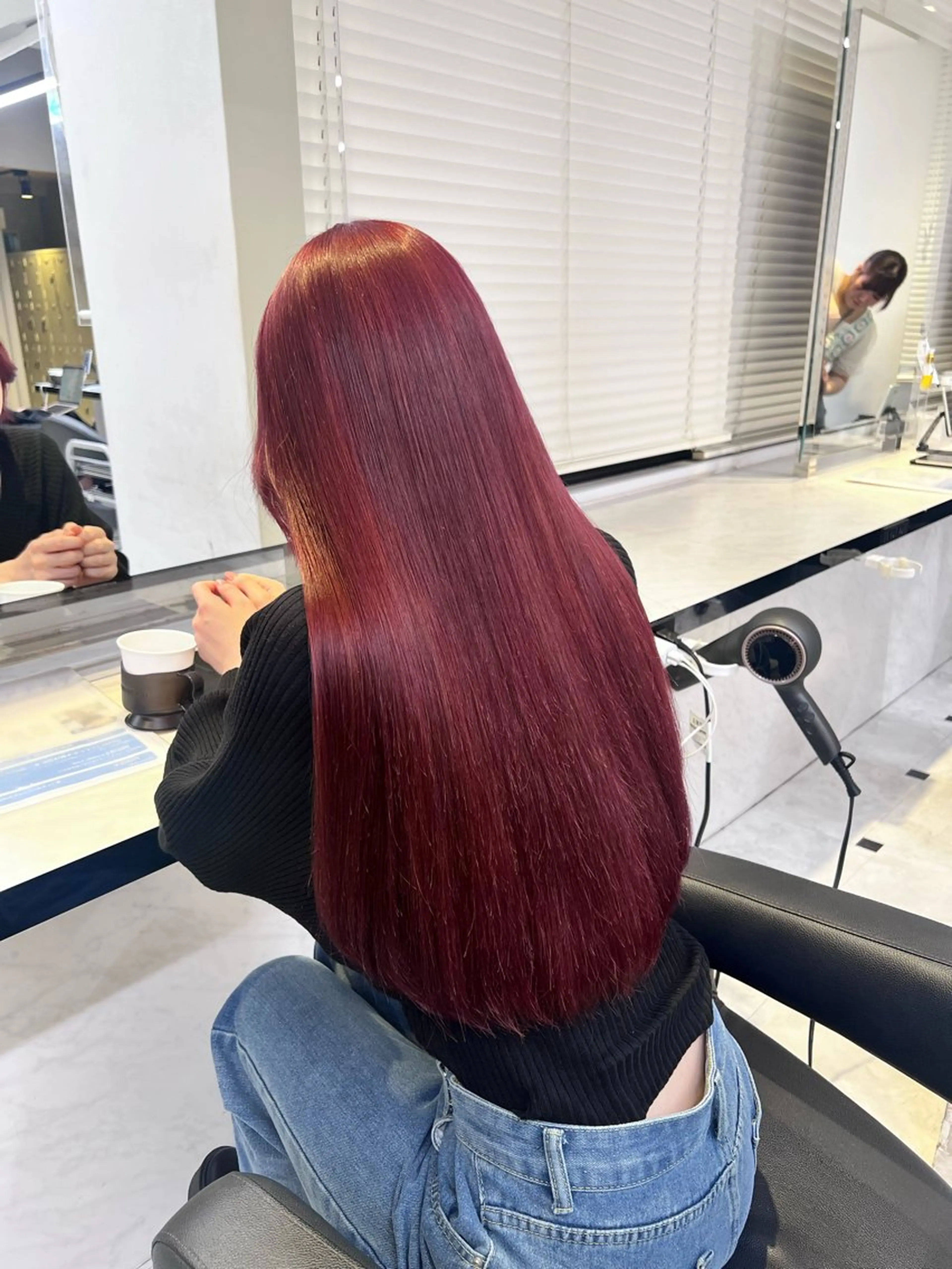 ミディアム カラー ヘアアレンジ 💕上野美容師☁ ブリーチ💖サワのヘアスタイル