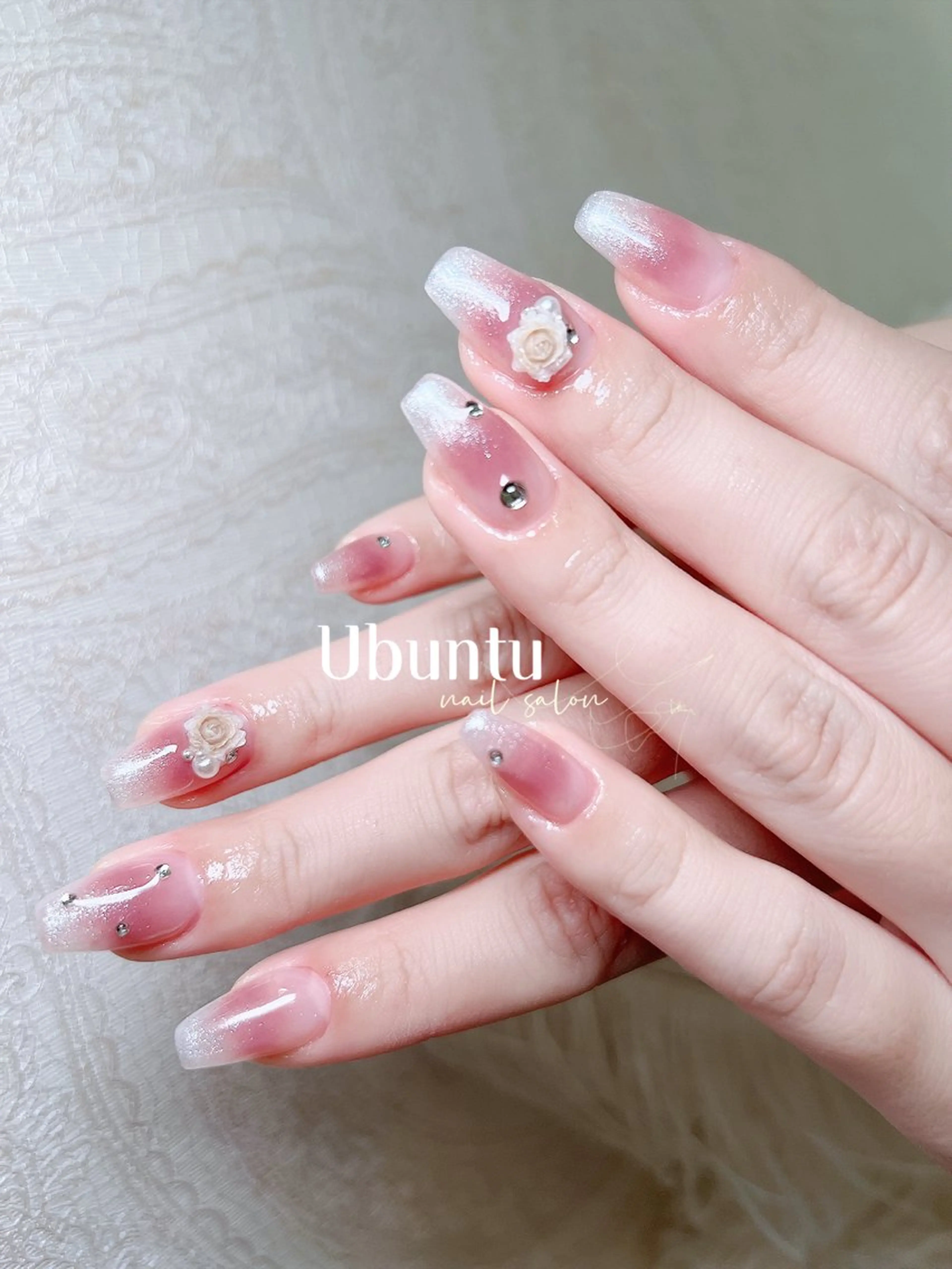 ネイル ハンドネイル Ubuntu🎀 ネイルサロン✨のネイルデザイン