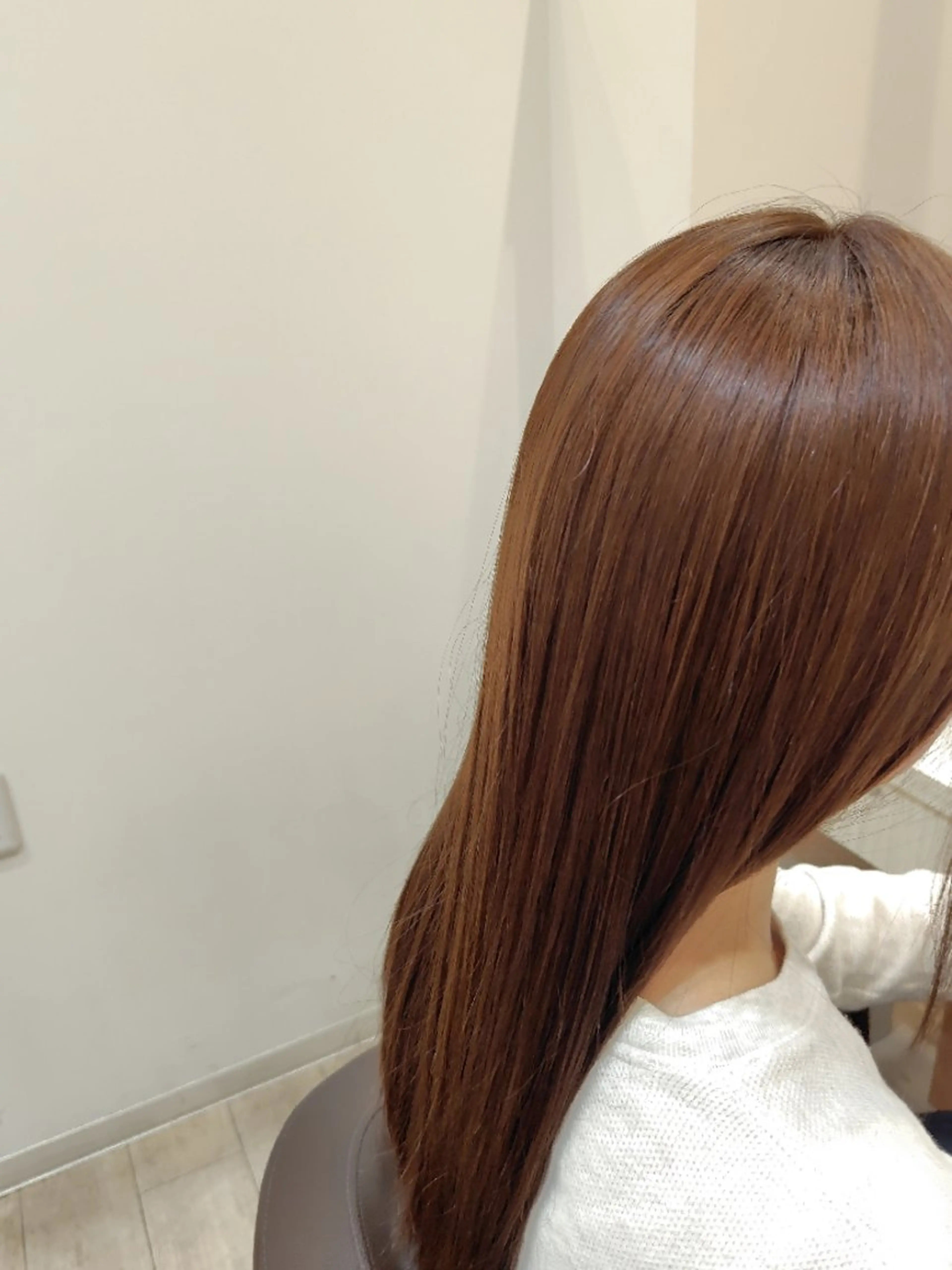 カラー 縮毛矯正 トリートメント touko .のヘアスタイル