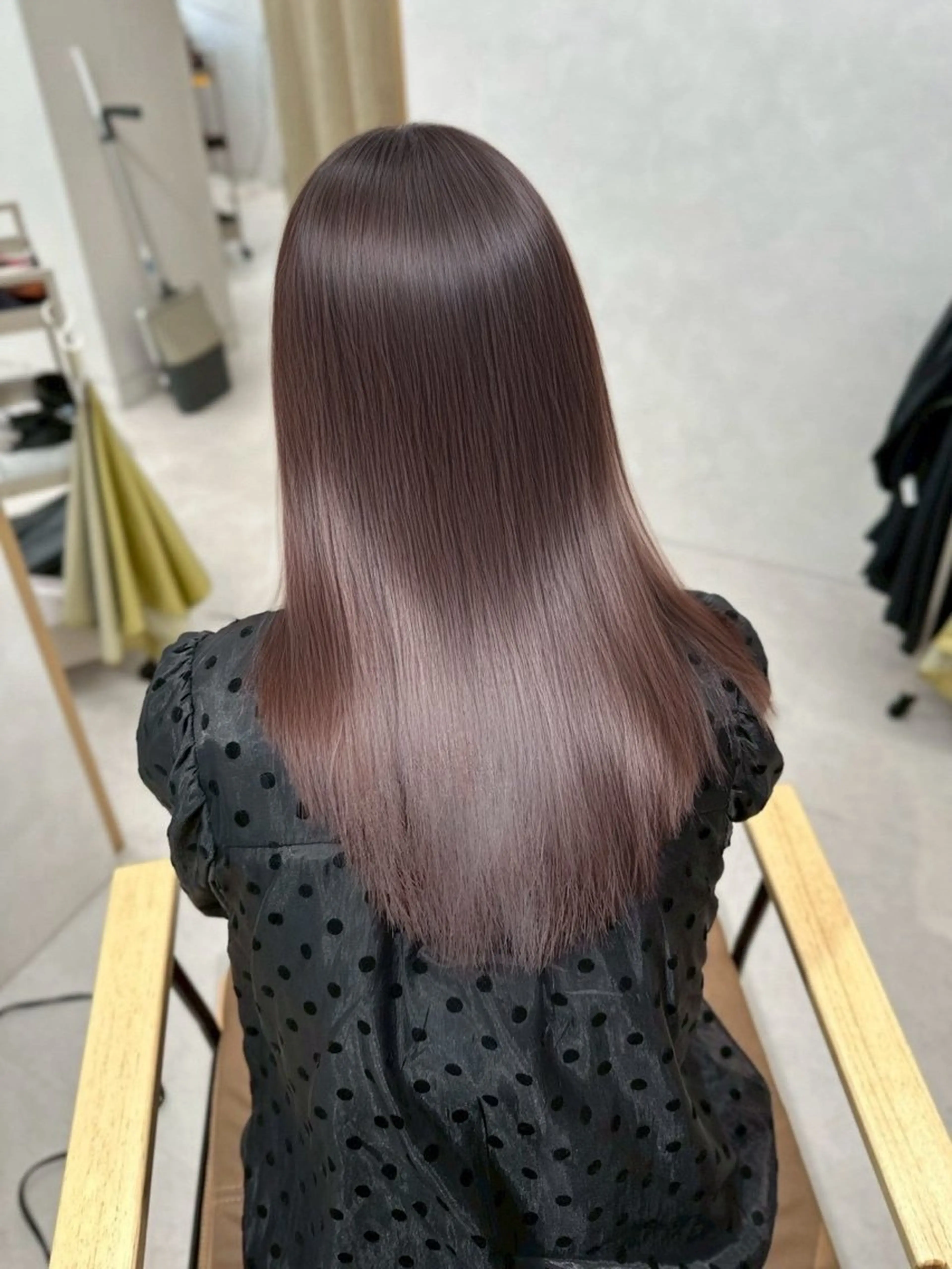 ロング 木下 結月果のヘアスタイル