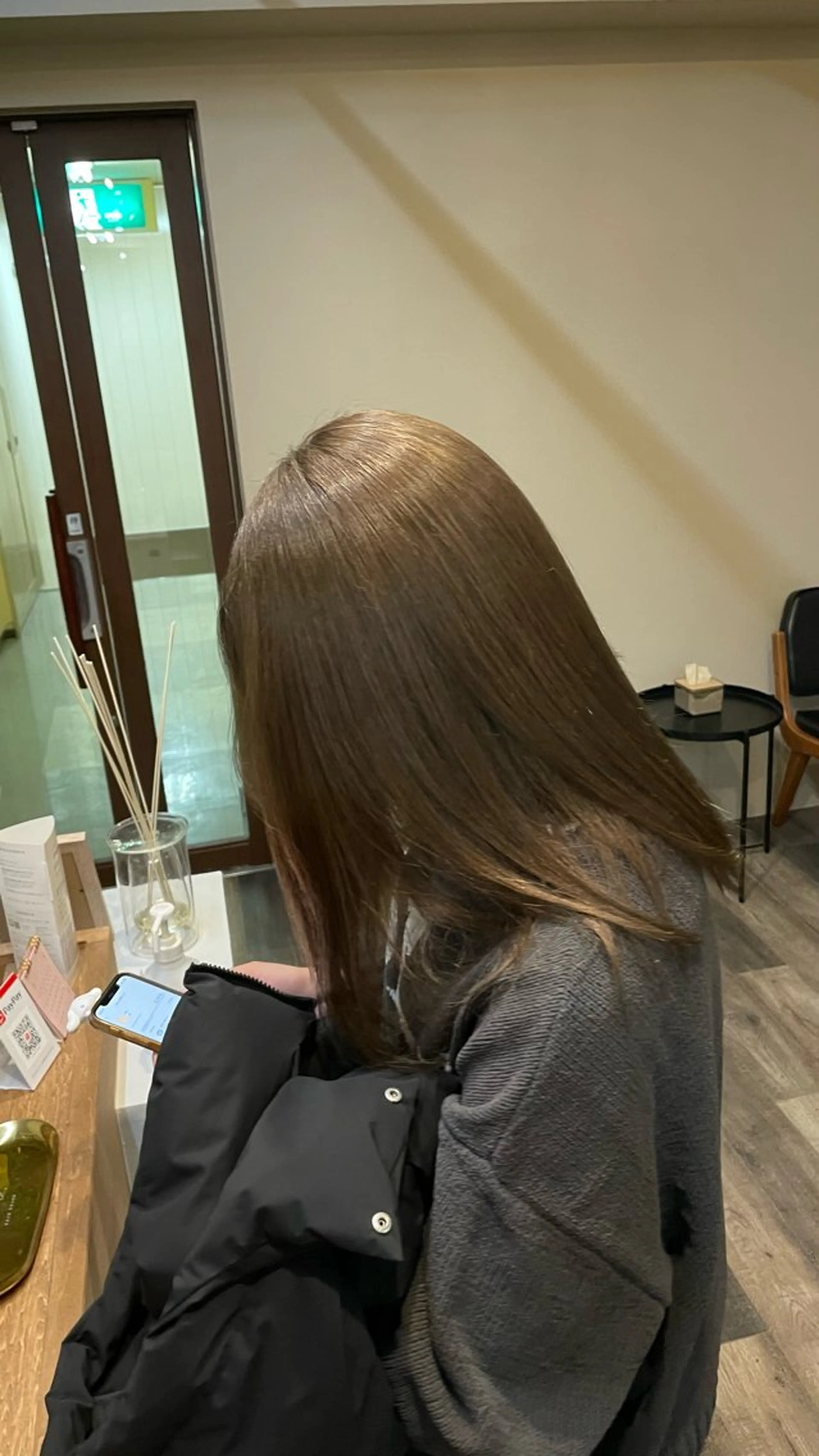 ミディアム トリートメント カット ヘアカラー トリートメント 吉野 智行 美髪縮毛矯正髪質改善のヘアスタイル