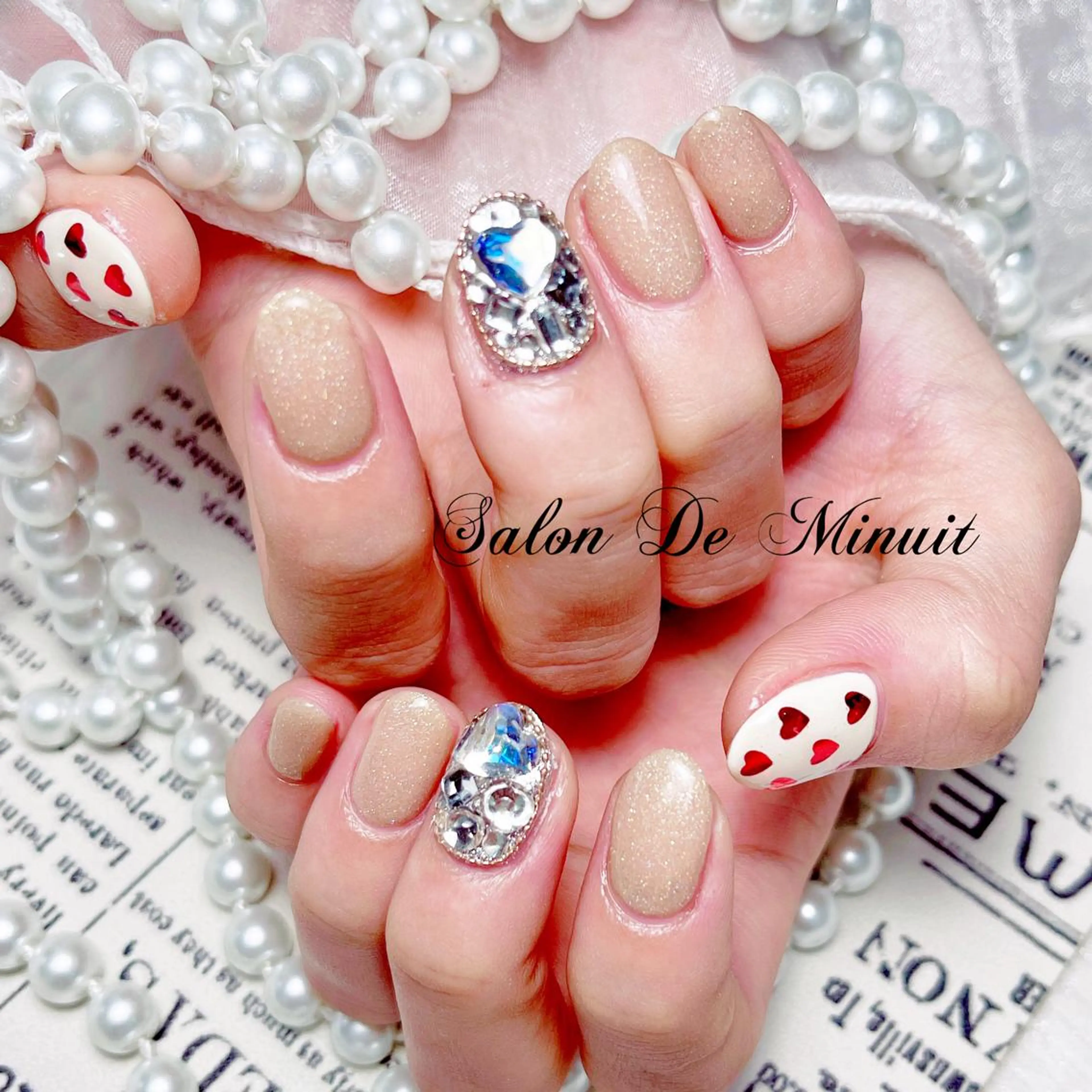 ネイル ハンドネイル ハンドケア Momo 🤍のネイルデザイン