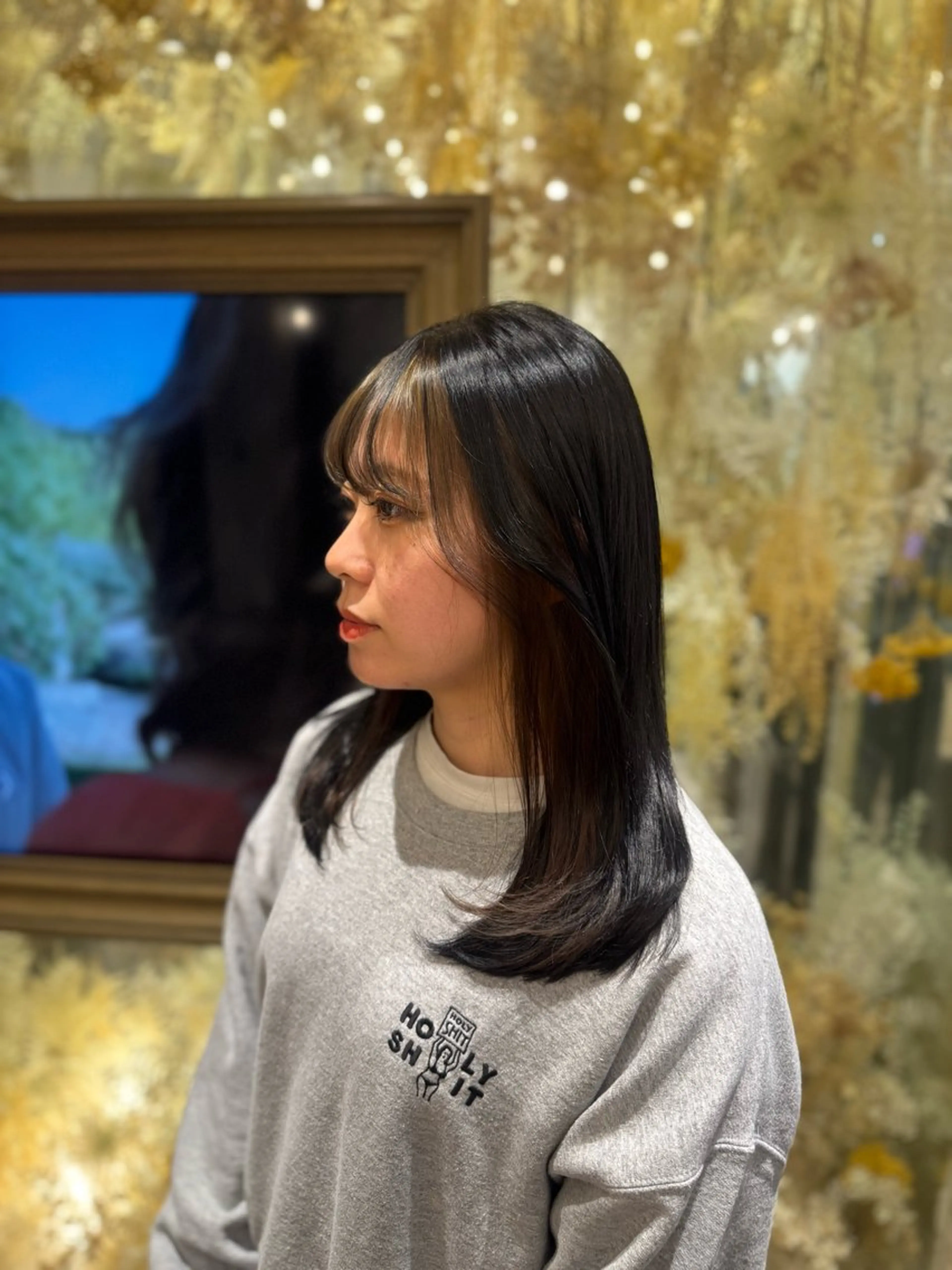 セミロング ヘアカラー TiffaGINZA /Momokaのヘアスタイル