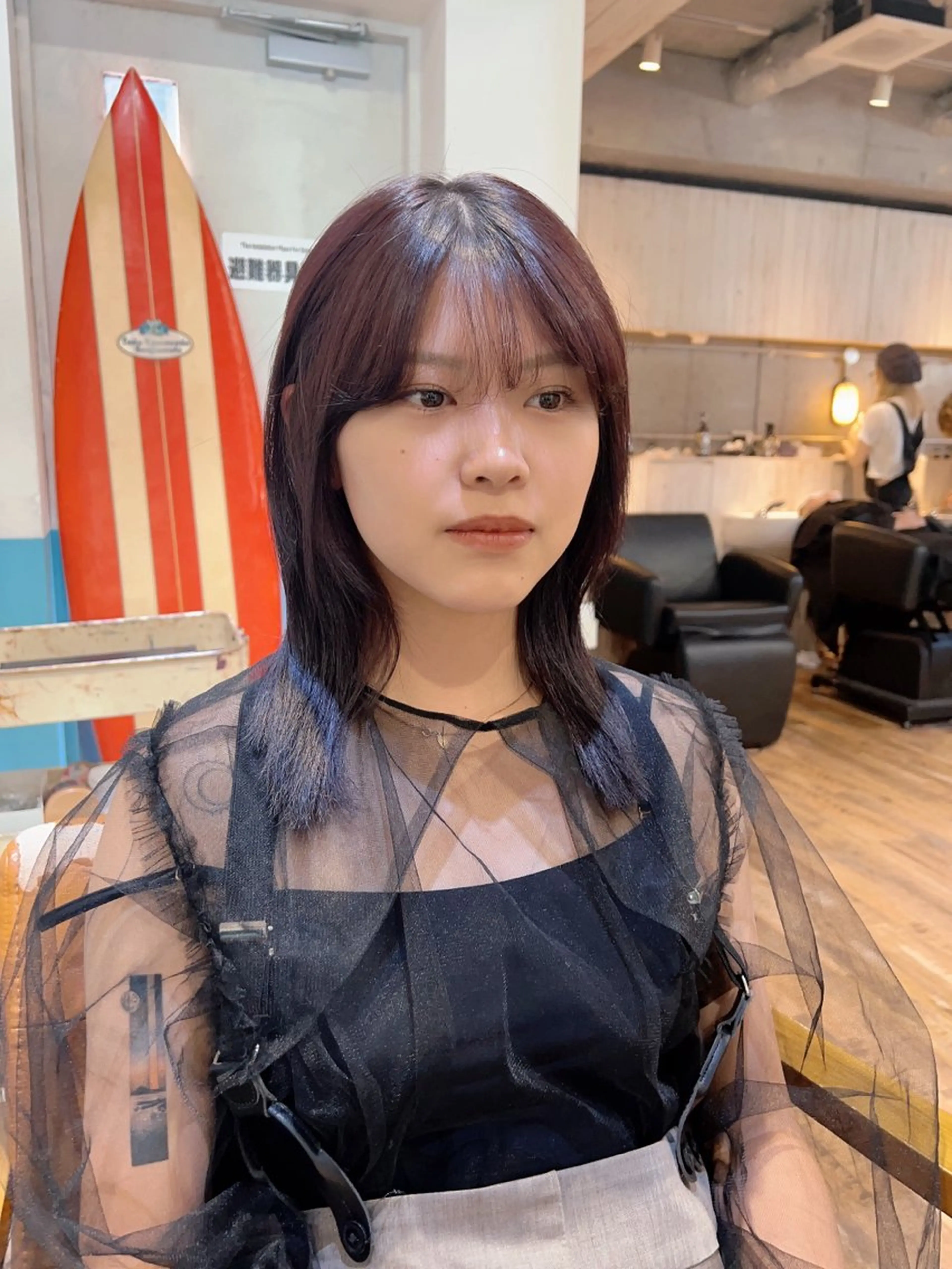 ロング カラー カット ヘアカラー 縮毛矯正 トリートメント 🎨デザイン🥇 美髪・艶髪　日暮千敬のヘアスタイル