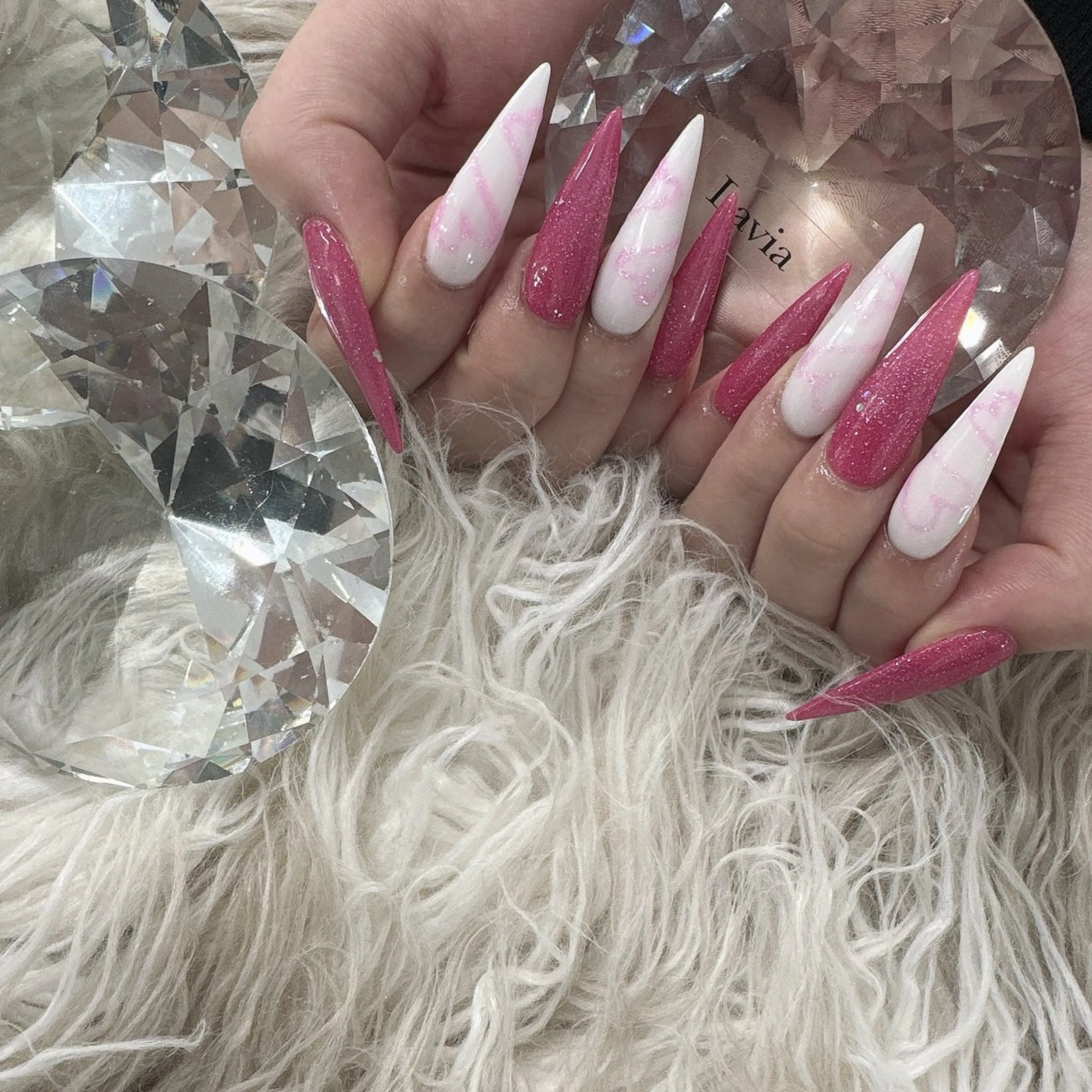 ネイル ハンドネイル lavia🖤 ayumiのネイルデザイン