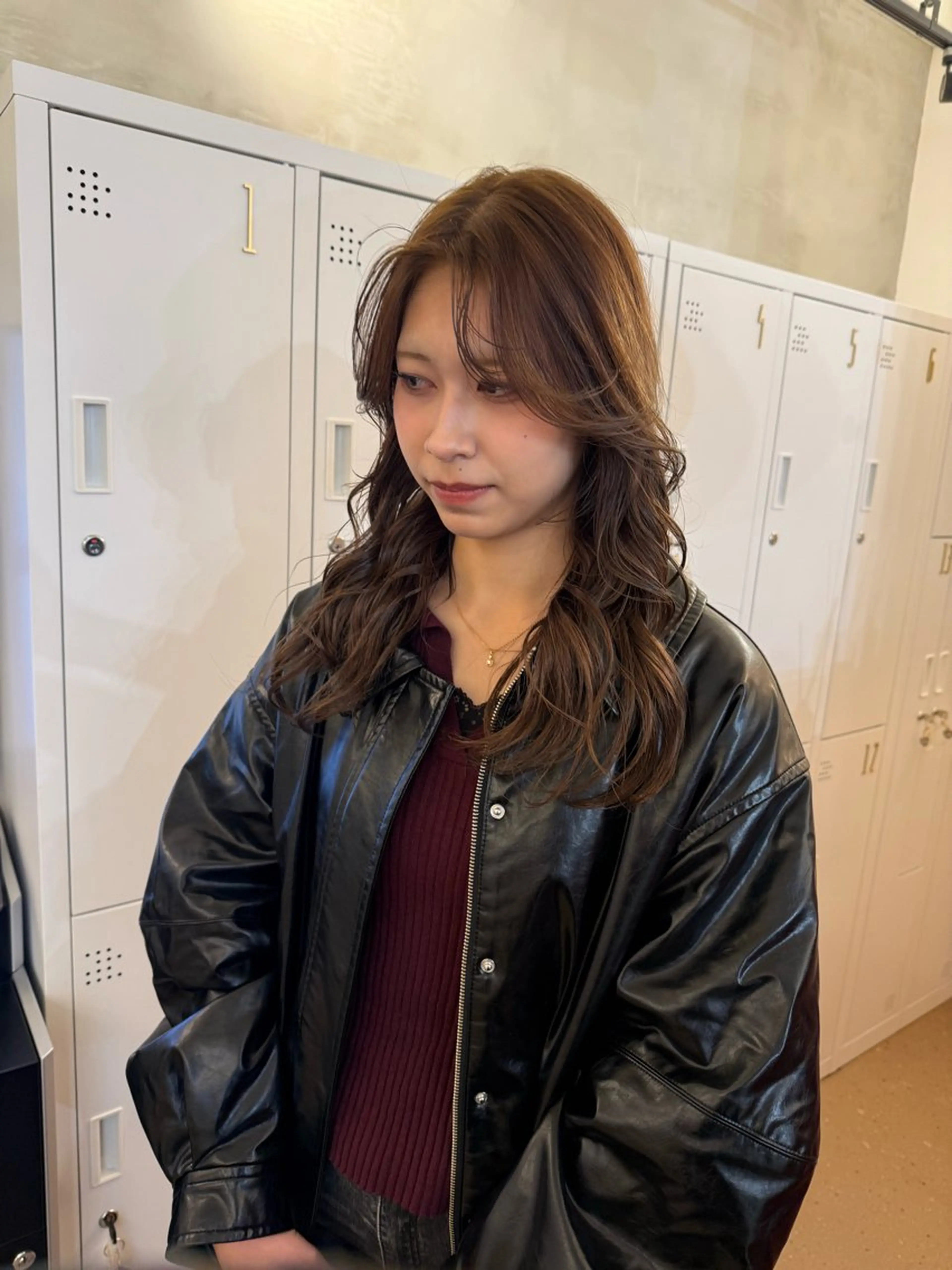 ミディアム カラー ❤️アヤカ Wカラー ボブ レイヤー❤️のヘアスタイル