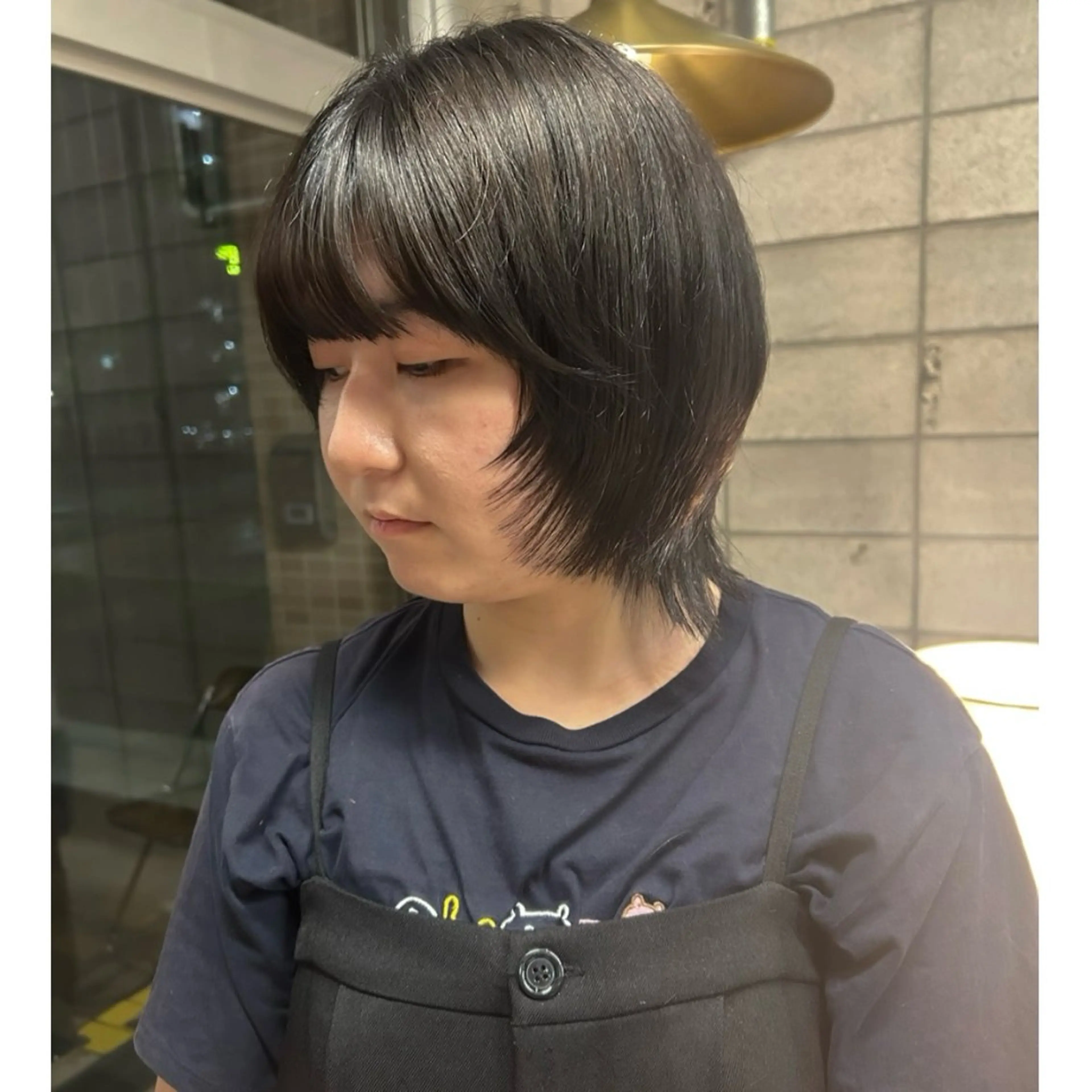 カエデ🐬 カットカラーモデルのヘアスタイル