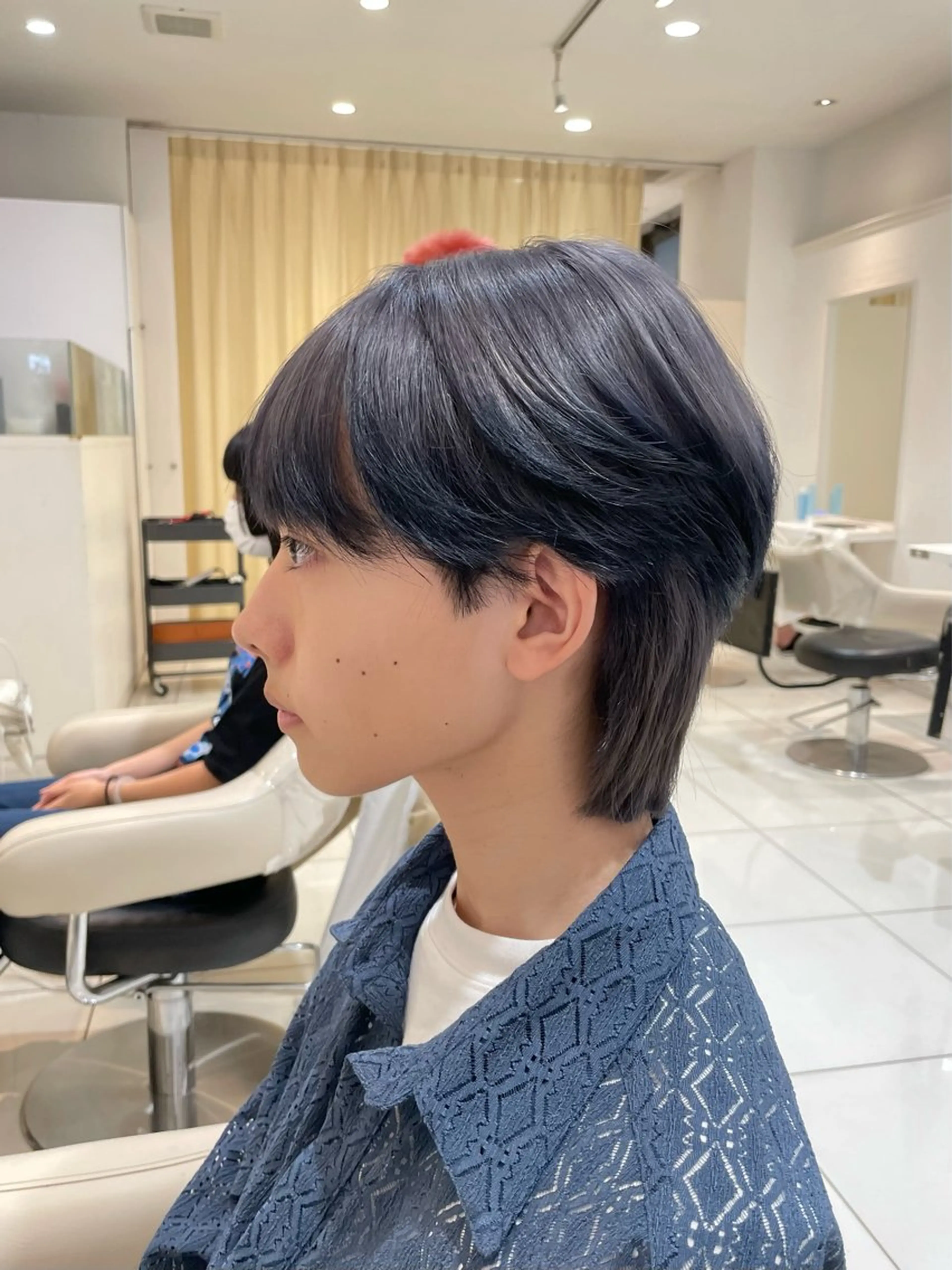 ショート カラー メンズ 樋笠 知佳のヘアスタイル