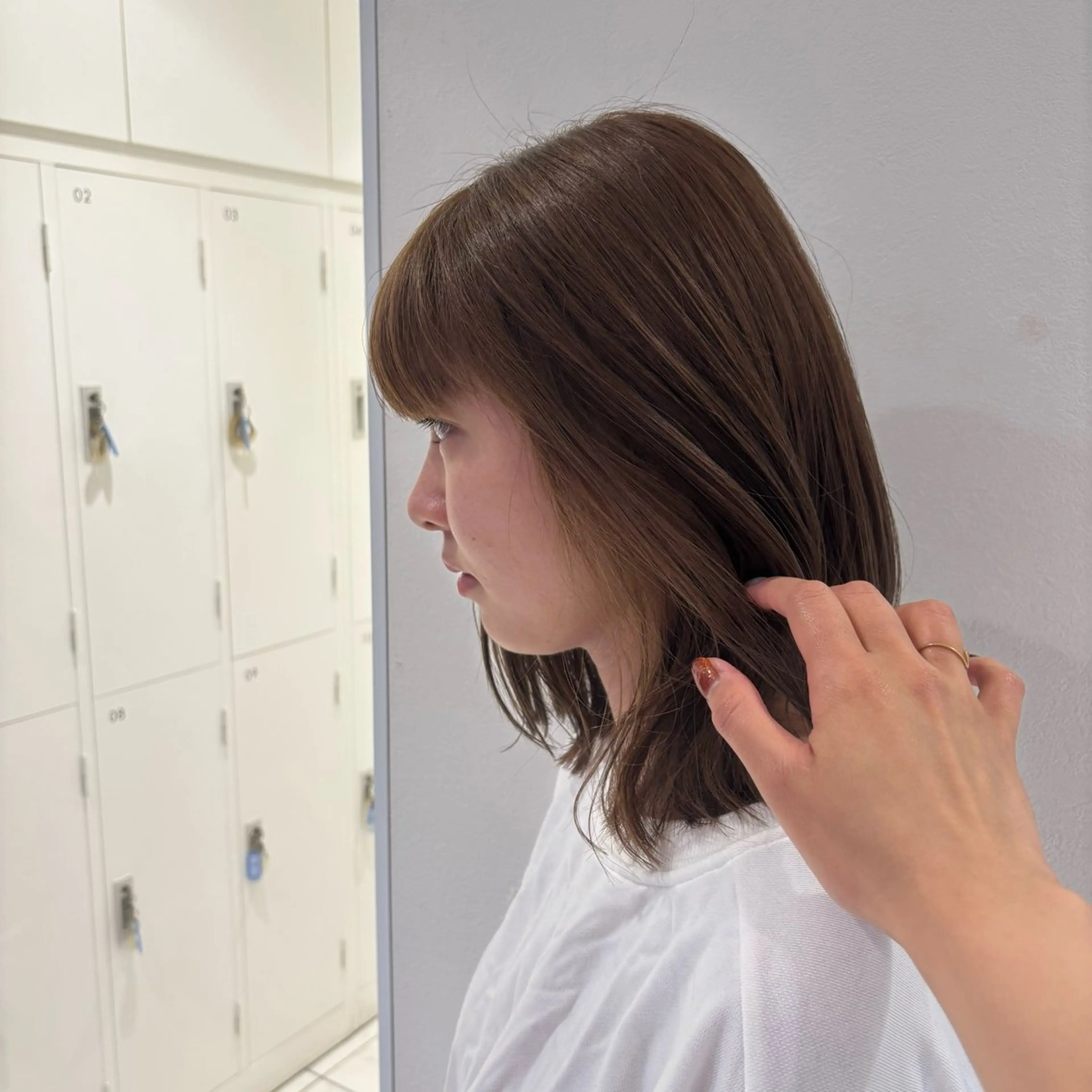 ミディアム 🎀暖色color/ トップスタイリストのヘアスタイル