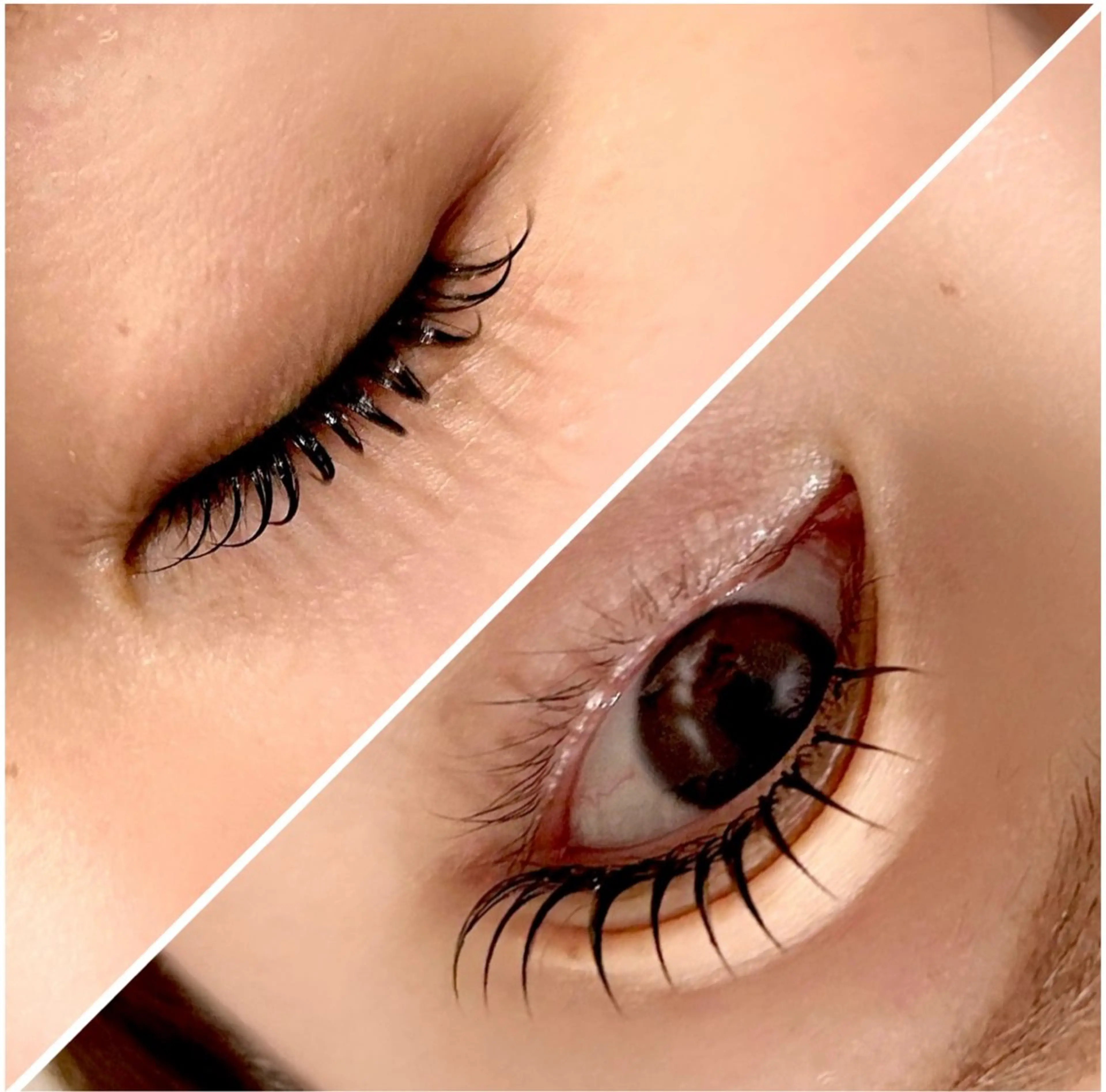 マツエク・マツパ 一重×まつ毛パーマ マツパ Nail&Eyelash ビューティーサロン Felink所属・felink 茅ヶ崎reikaのマツエク・マツパデザイン