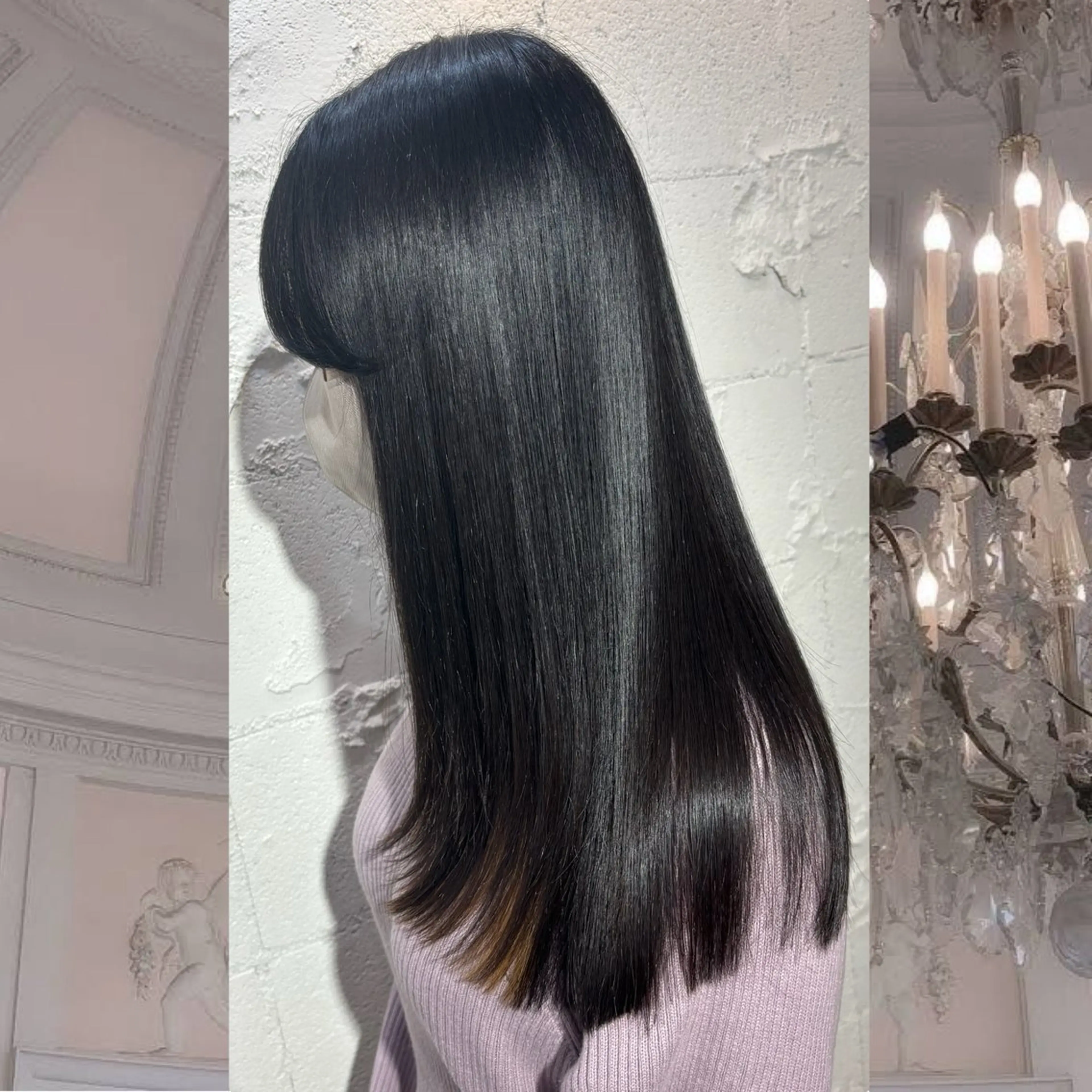 ロング 髪質改善 髪質改善♡ 保坂汐音のヘアスタイル