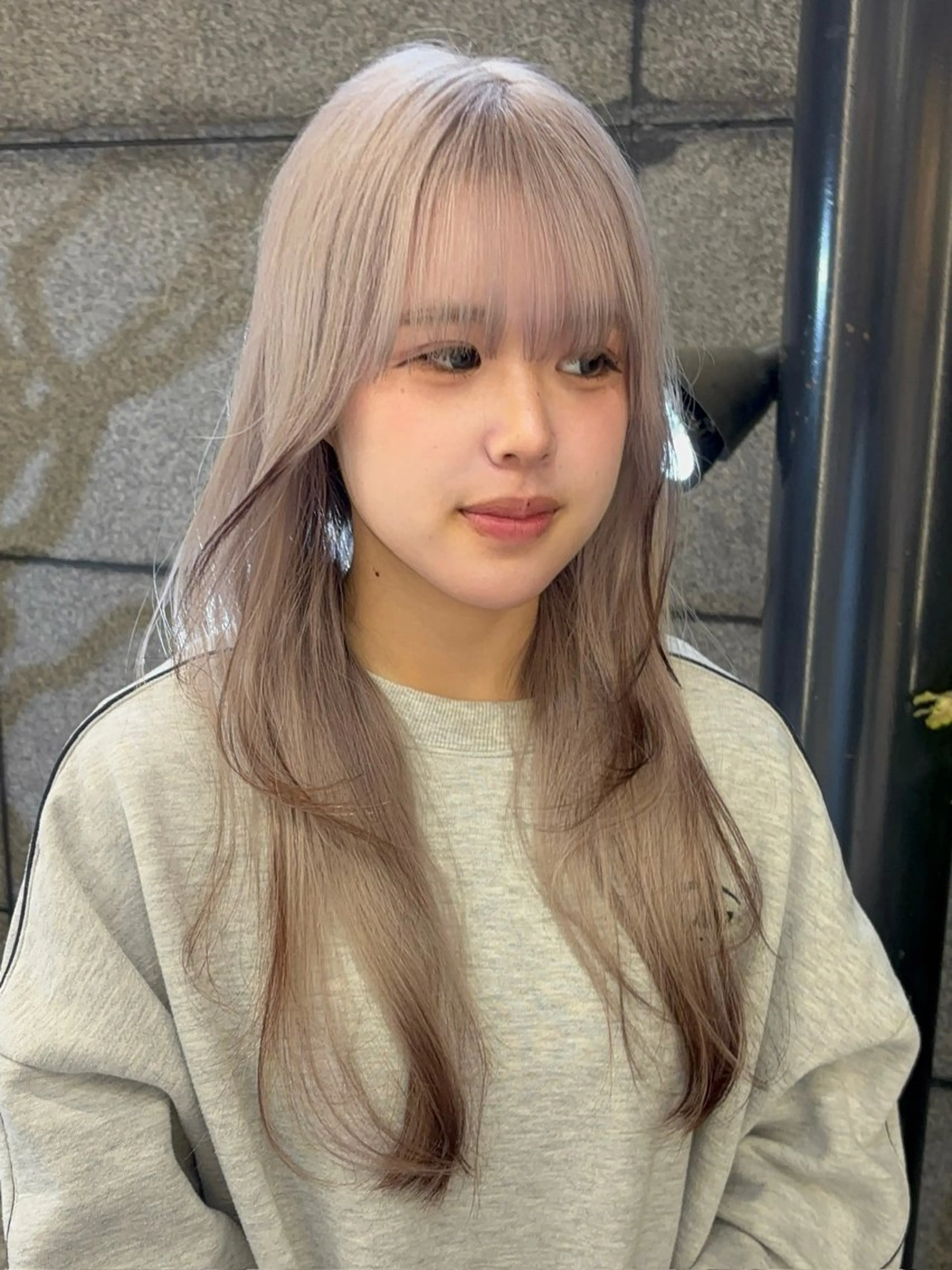 ロング カラー ブリーチ ダブルカラー カット ヘアカラー トリートメント 🥇メンズパーマ /縮毛矯正/木村神心のヘアスタイル