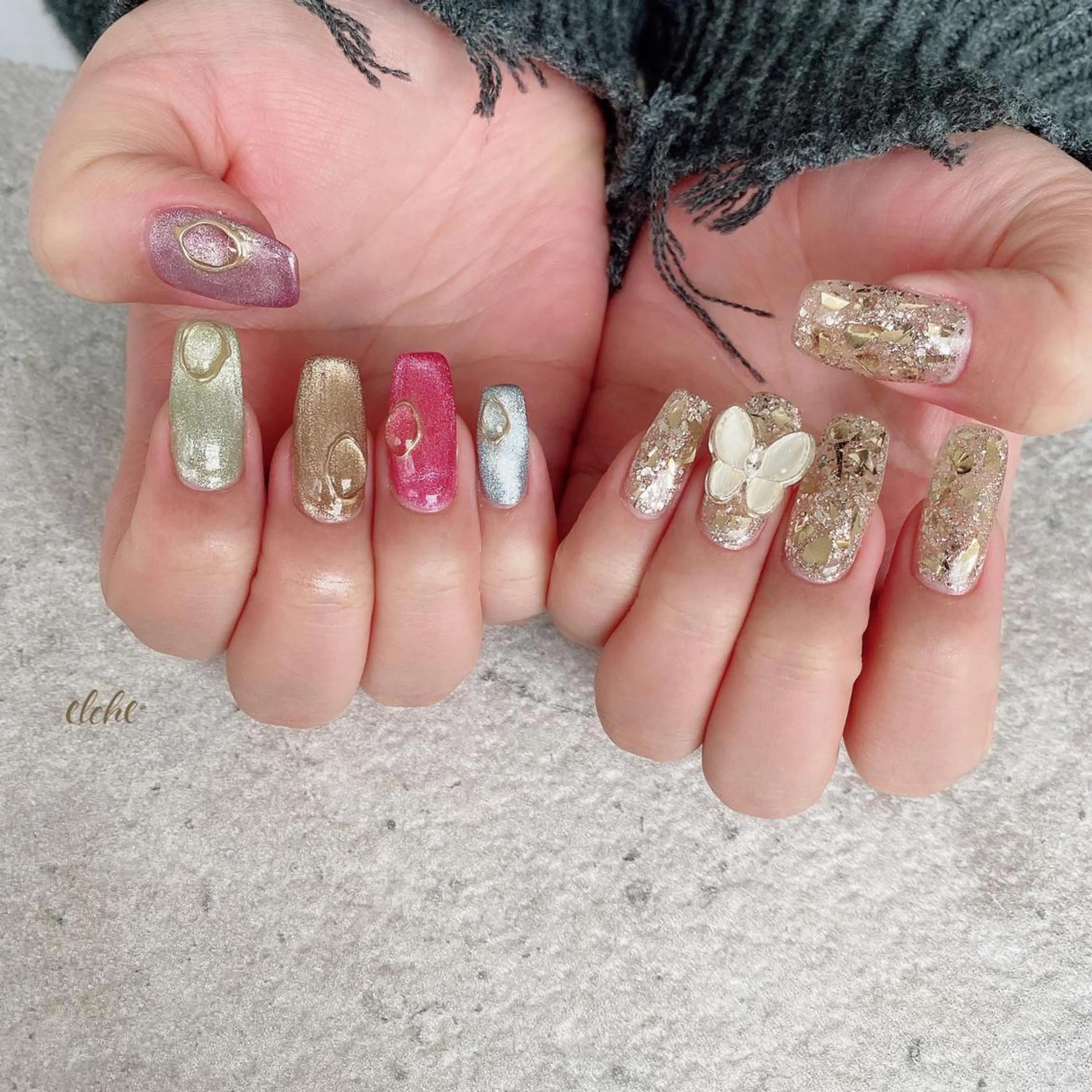 ネイル Rio 𓍼のネイルデザイン