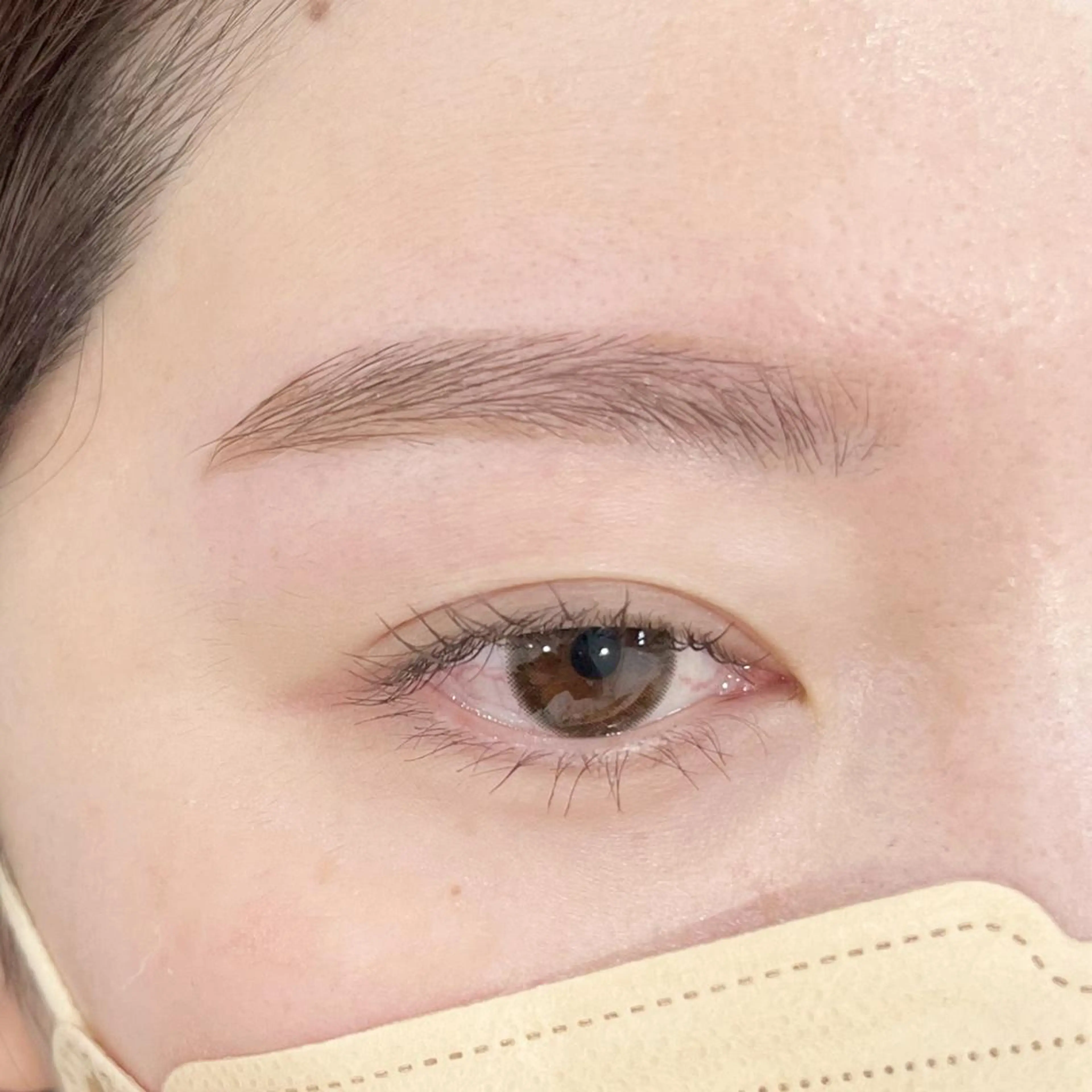 ミディアム カラー パーマ ヘアアレンジ メンズ キッズ ネイル マツエク・マツパ アイブロウ elblink risaのマツエク・マツパデザイン