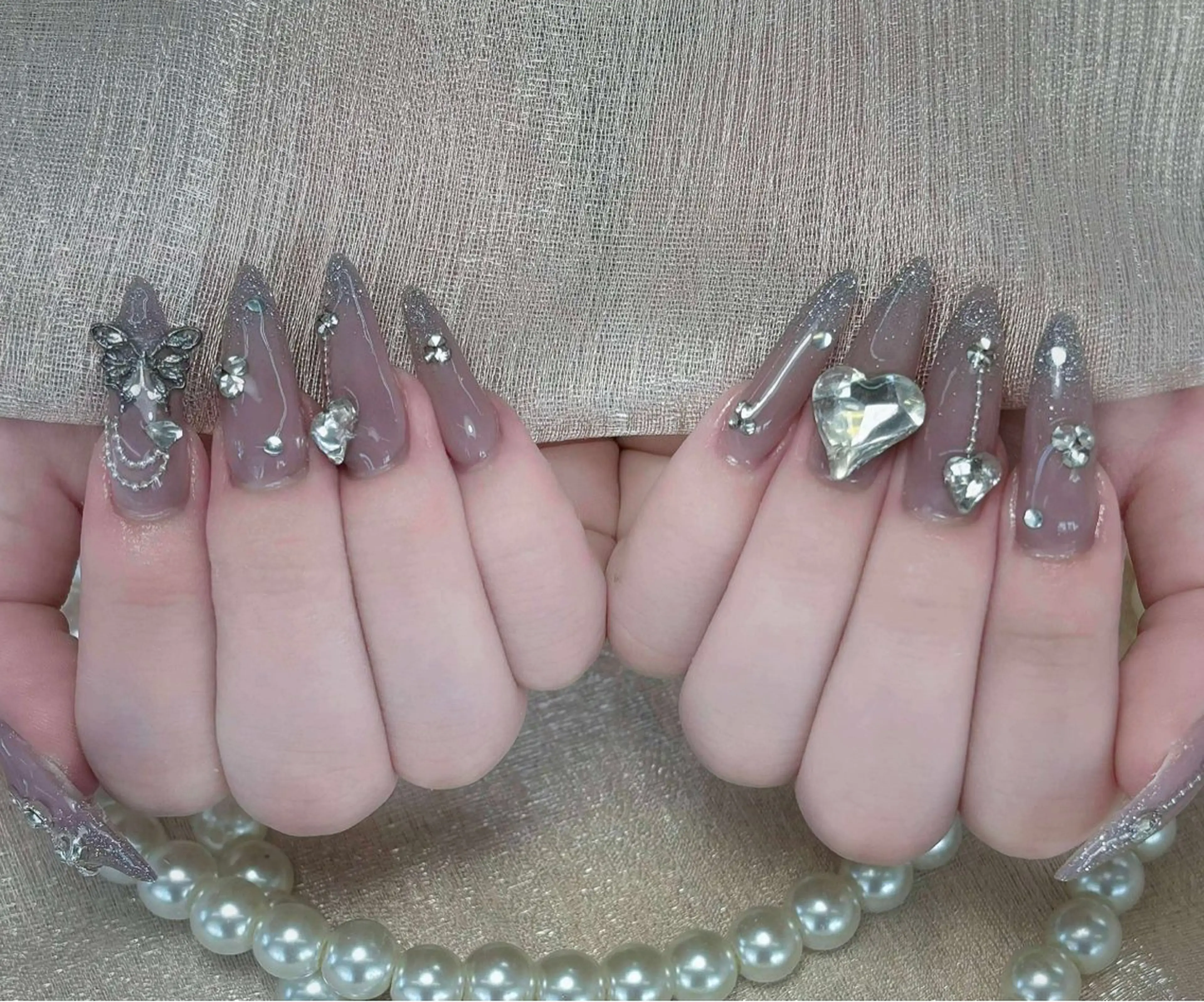 ネイル ハンドネイル ハンドケア Nova Nail Nambaのネイルデザイン