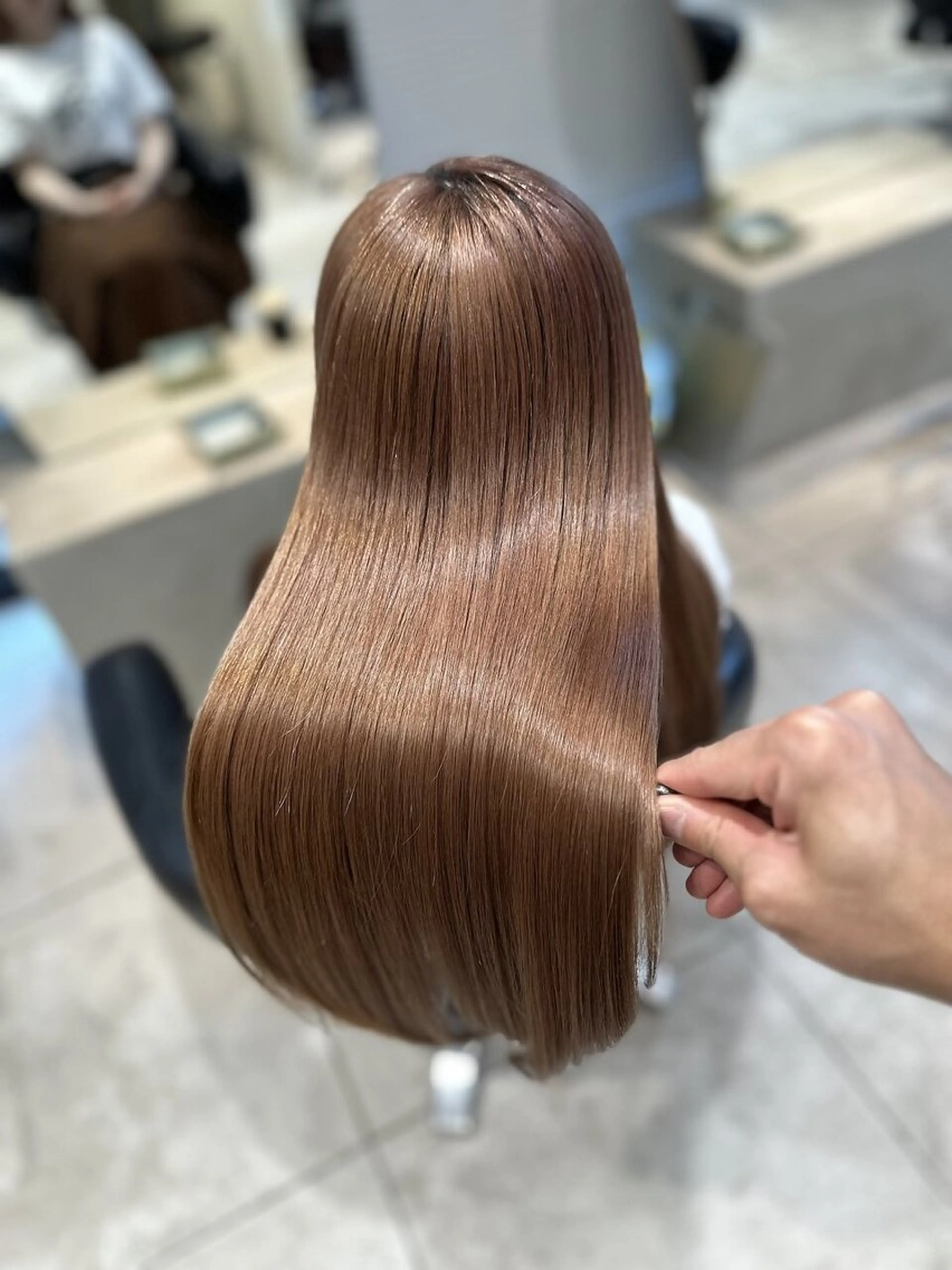 ロング カット 縮毛矯正 トリートメント 美髪矯正🫧艶髪特化 🫧関口太郎のヘアスタイル