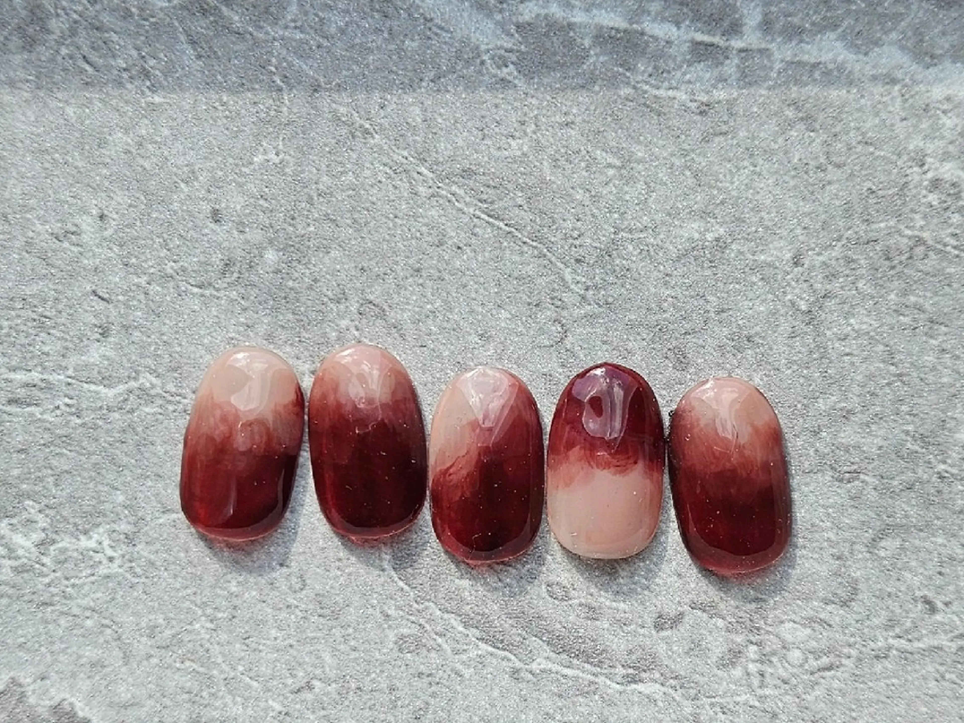 ネイル 大理石ネイル(マーブル) NailSalon LuireYUUNAのネイルデザイン