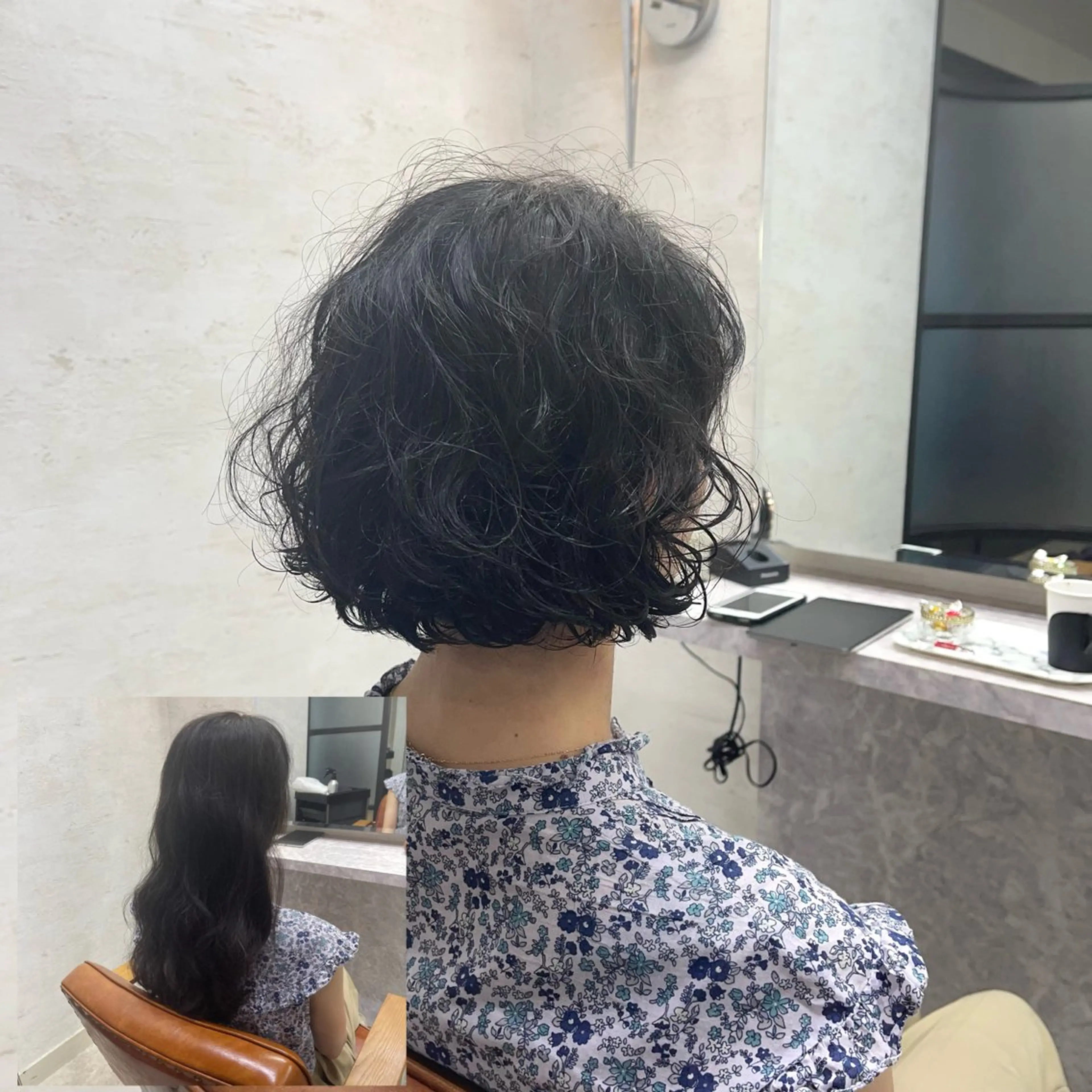 ショート パーマ カット パーマ EMANONシェアサロン吉祥寺東急裏店所属・黒崎 勝巳のヘアスタイル