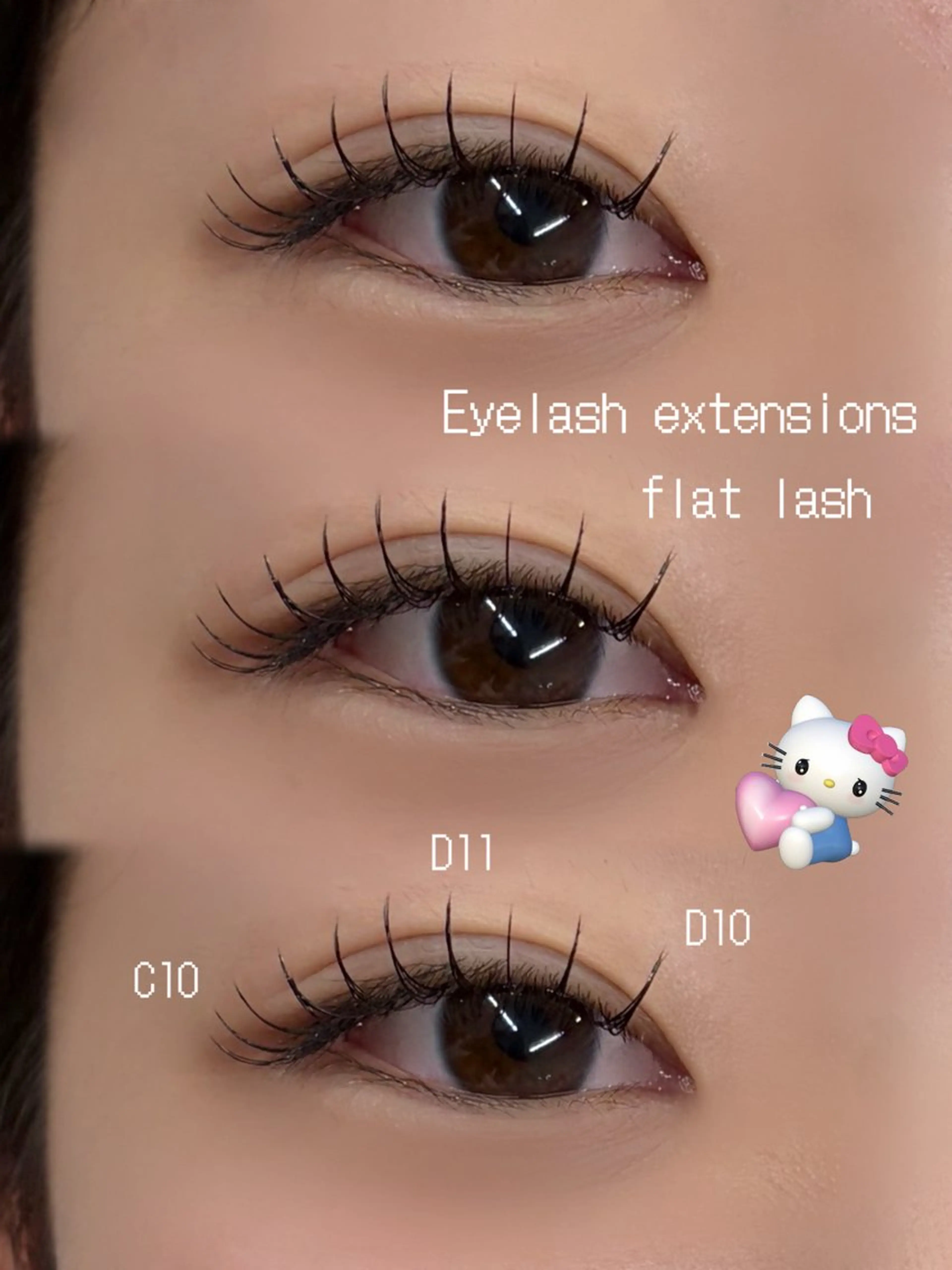 【ご新規様】エクステ~100本👁️🎀ナチュラルに🫧フラットラッシュ🪽オフ無料 ［亀戸］の写真