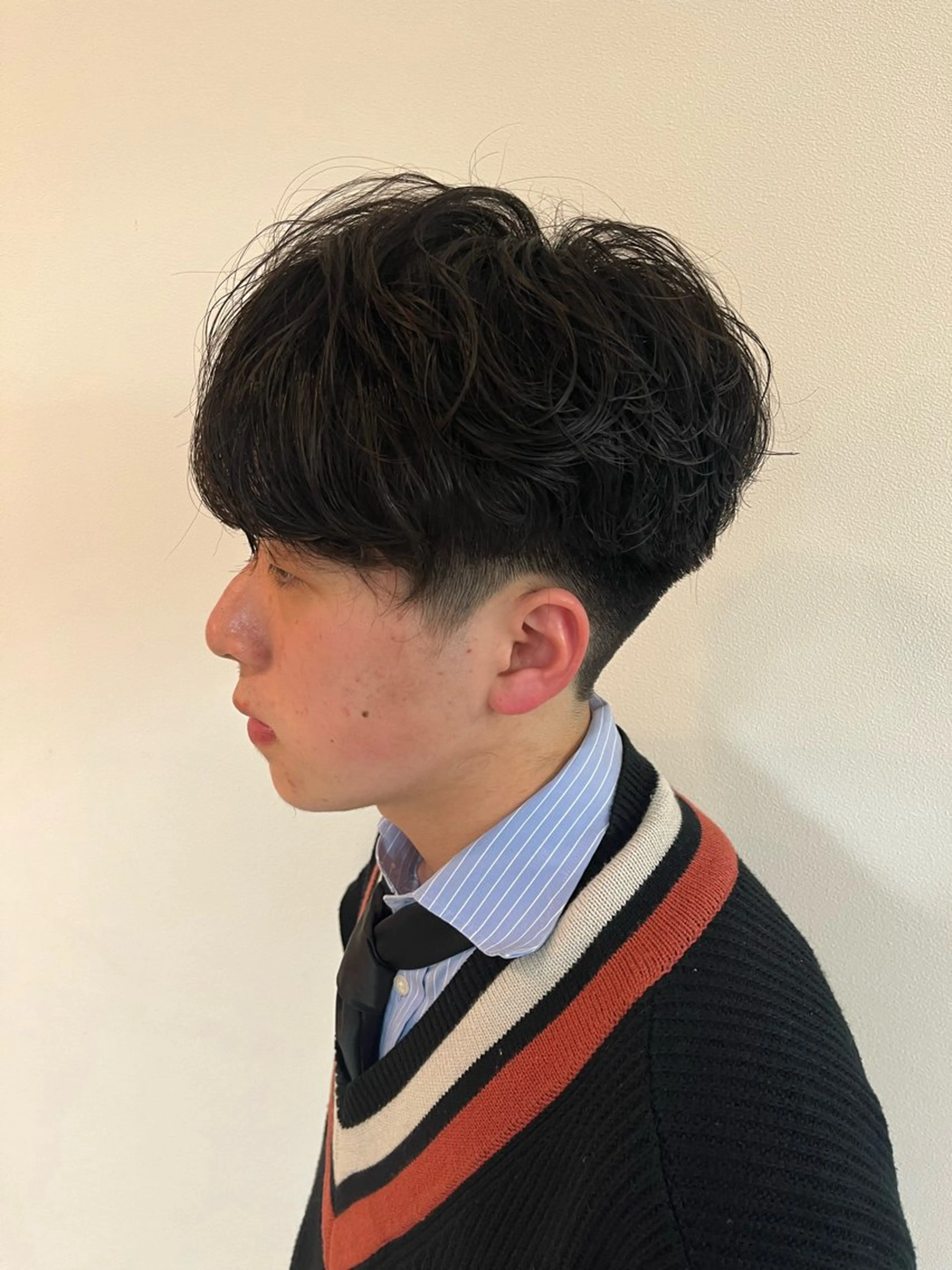 パーマ メンズ 外川 生純美ೀ🌝のヘアスタイル