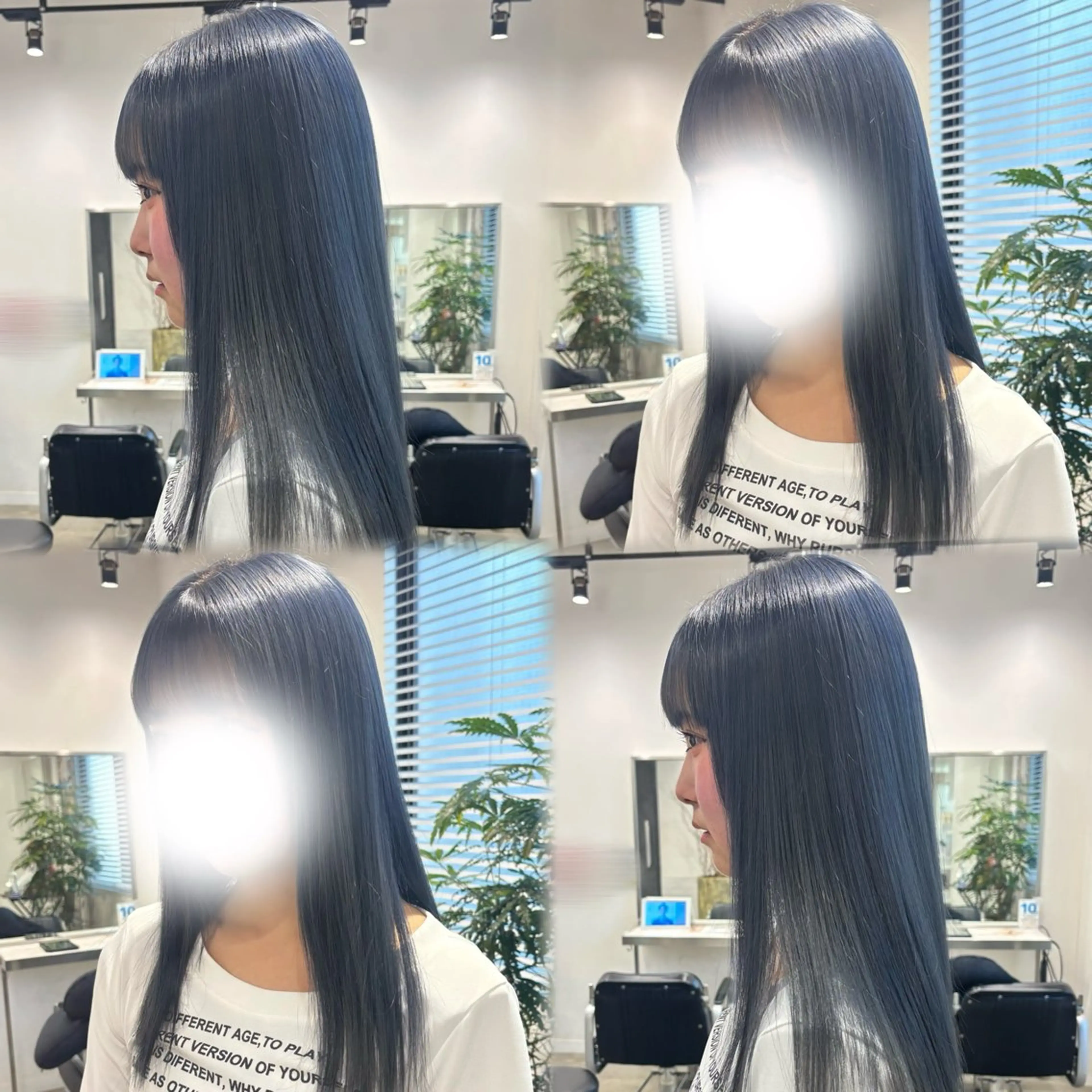 セミロング カラー カット ヘアカラー トリートメント 髪質改善ストレート /暖色カラー🎀🪞のヘアスタイル
