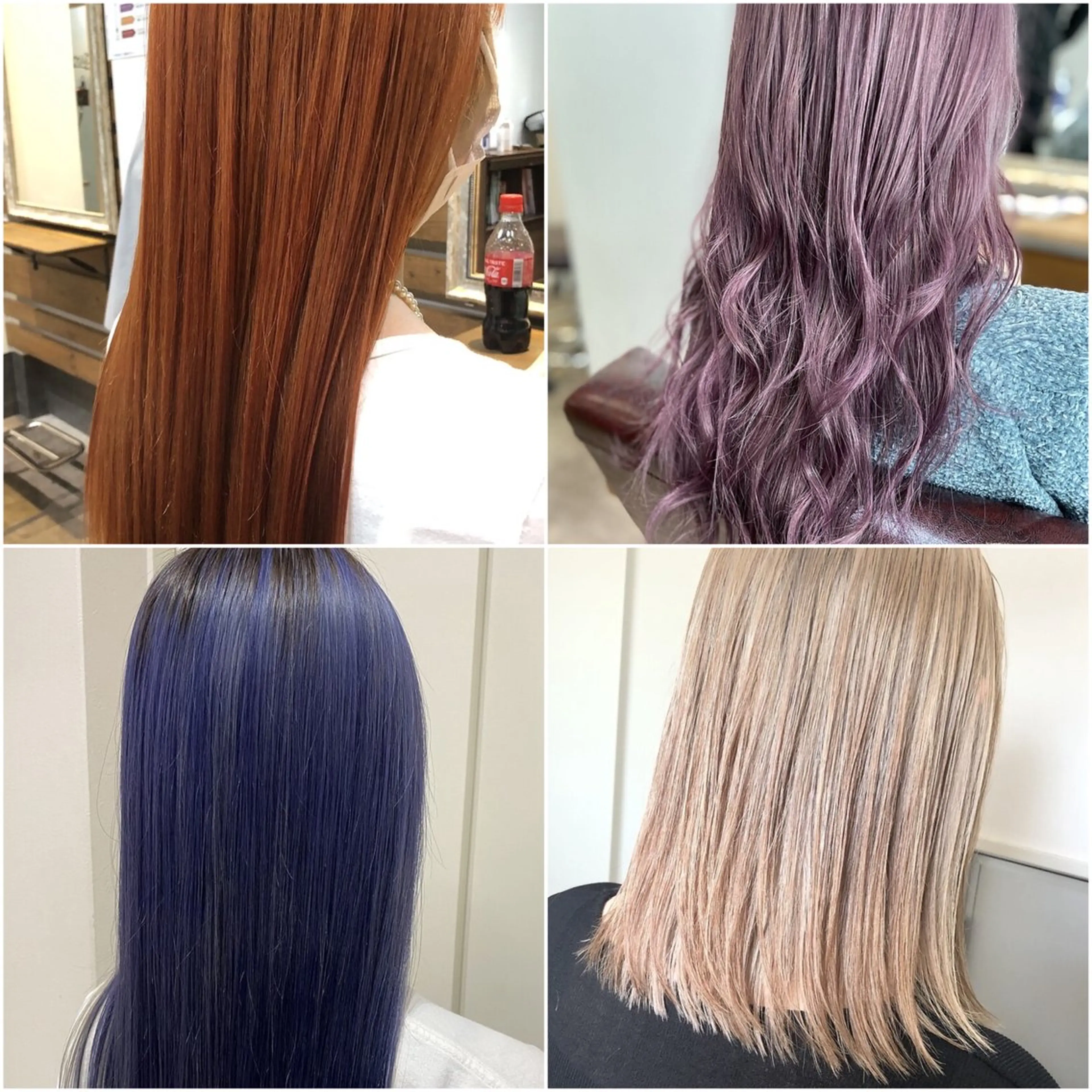 セミロング カラー loup yunaのヘアスタイル