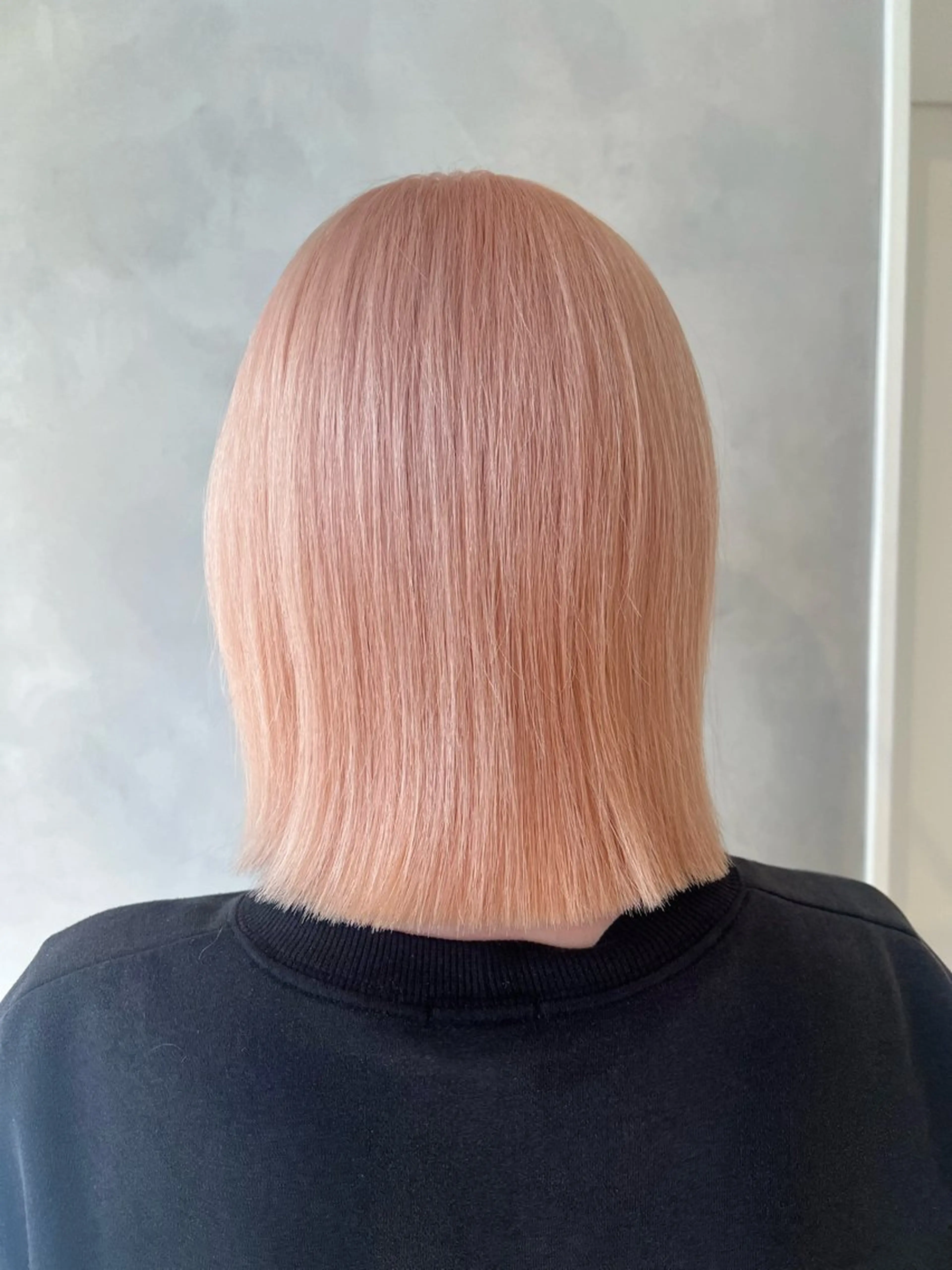 ミディアム カット ヘアカラー 渋谷ハイトーン/ デザインカラー阿部のヘアスタイル