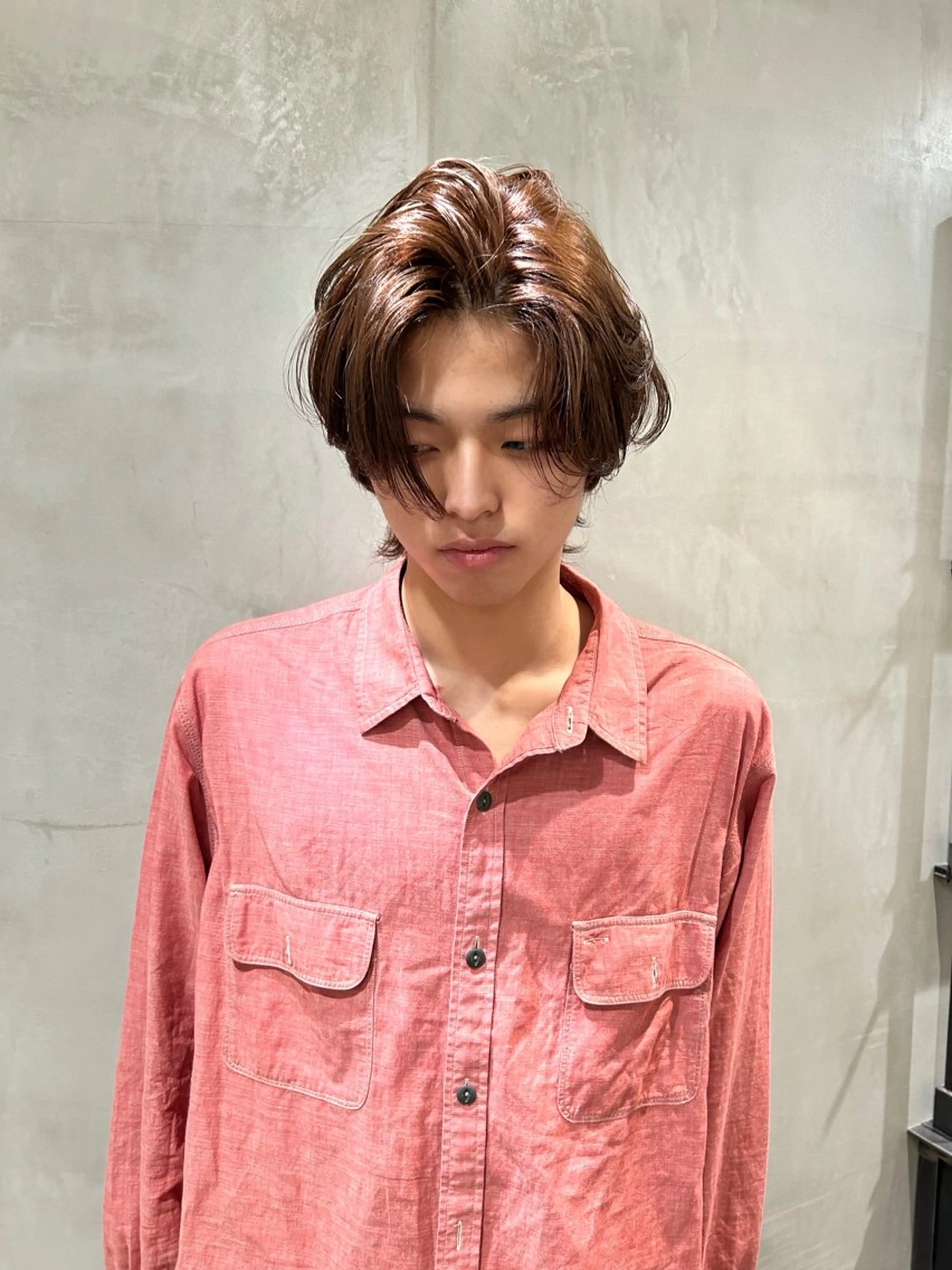 ショート カラー メンズ タナカ カナ🫧のヘアスタイル