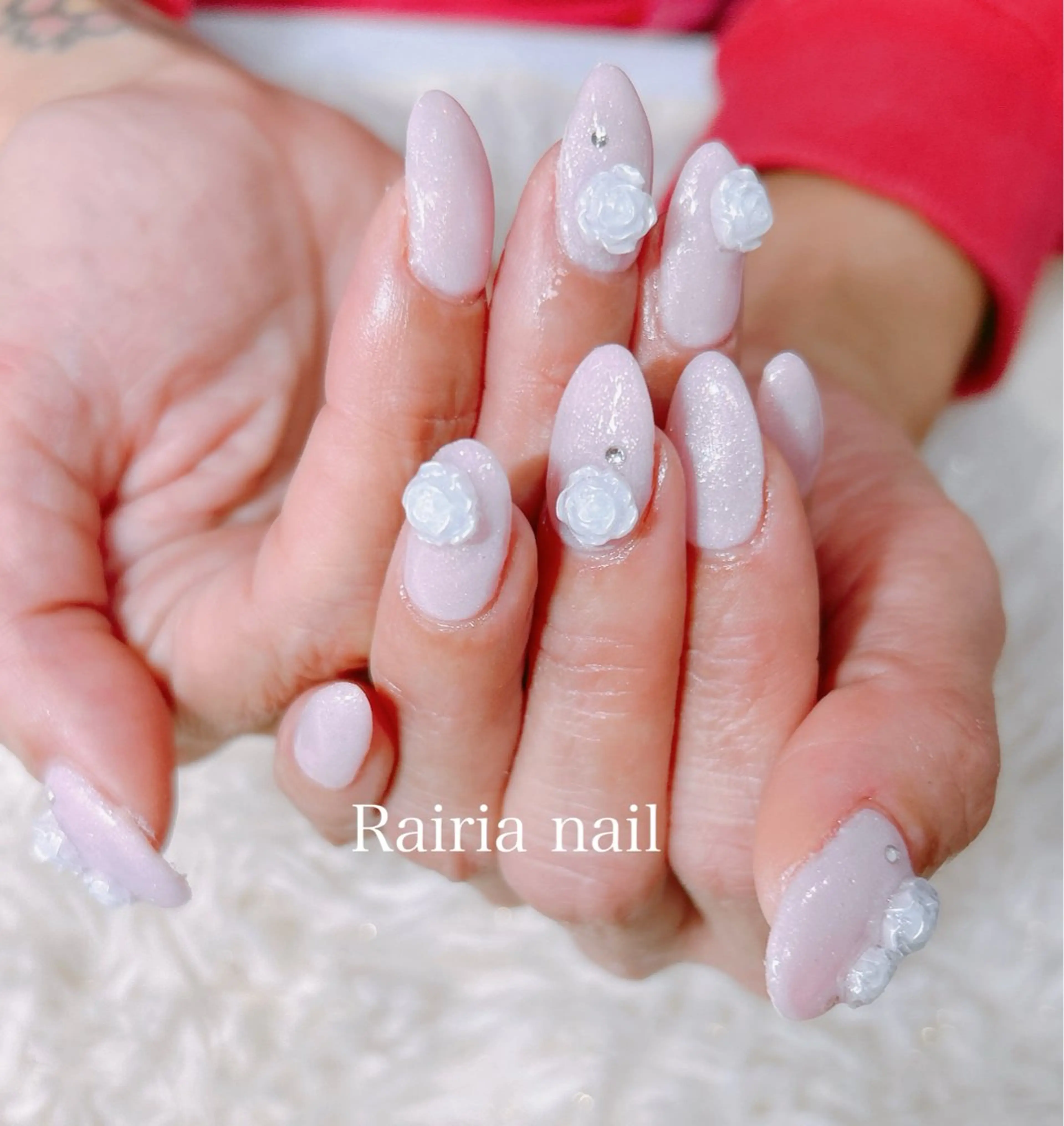 ネイル グリーン 持ち込み Rairia nail本八幡店のネイルデザイン