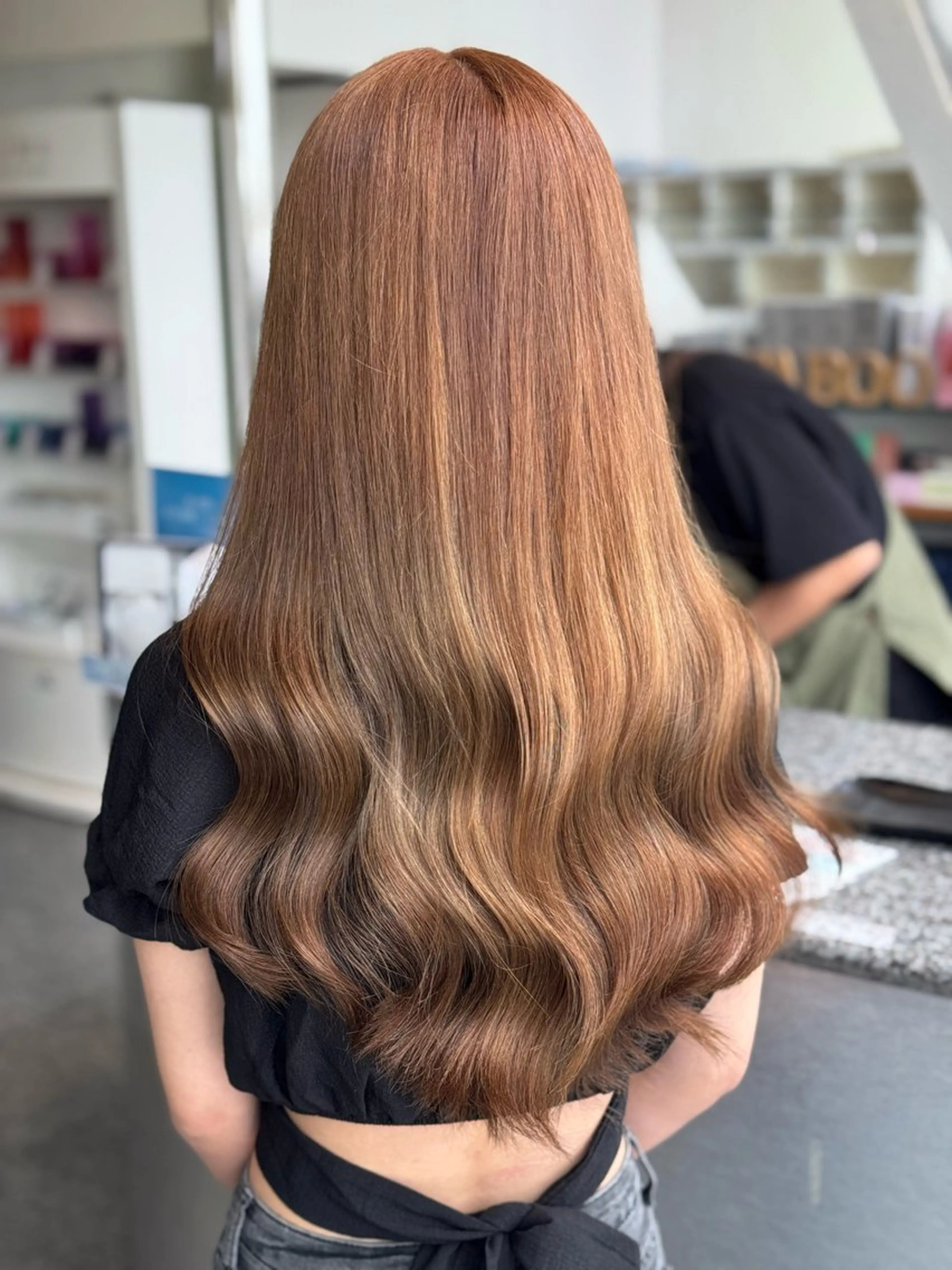 ロング カラー 🫧ヒシダアキ taboo.i🫧のヘアスタイル