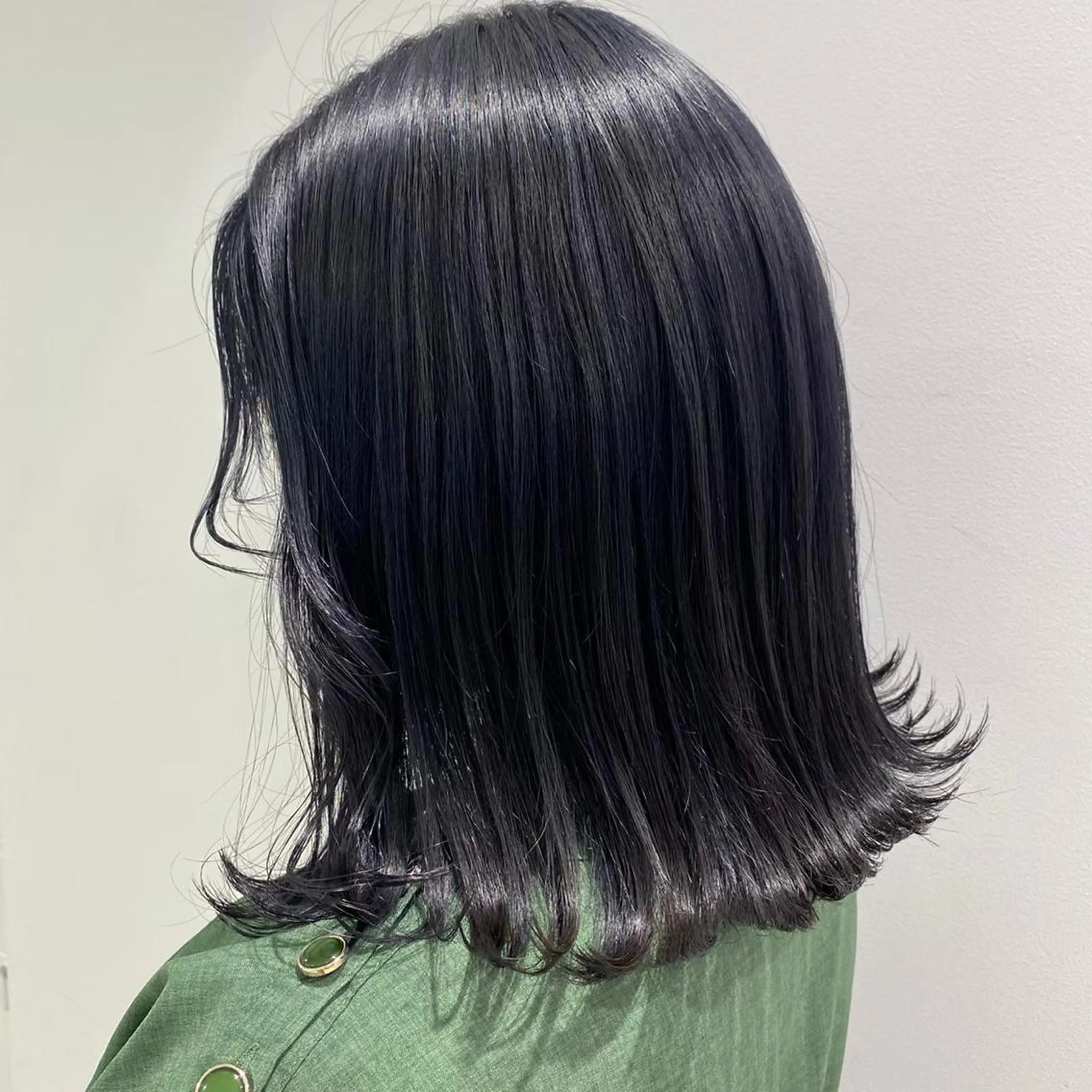 ミディアム カラー ヘアアレンジ 縮毛矯正/髪質改善/ ブリーチ毛/木元渓太のヘアスタイル