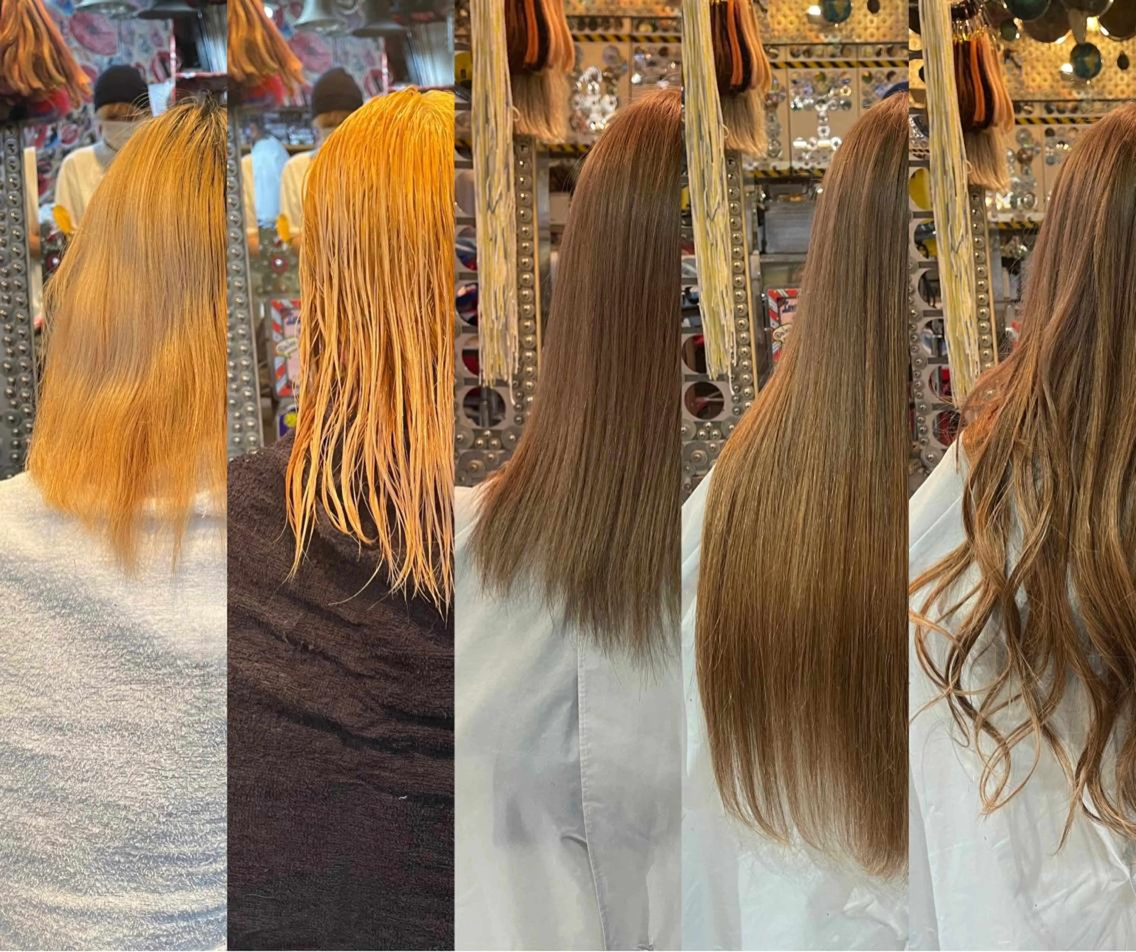 ショート カラー パーマ ヘアアレンジ マツエク・マツパ 編み込みエクステ ブリーチ エクステ 🌈派手髪エクステ ブレイズ🌈ひろとのヘアスタイル