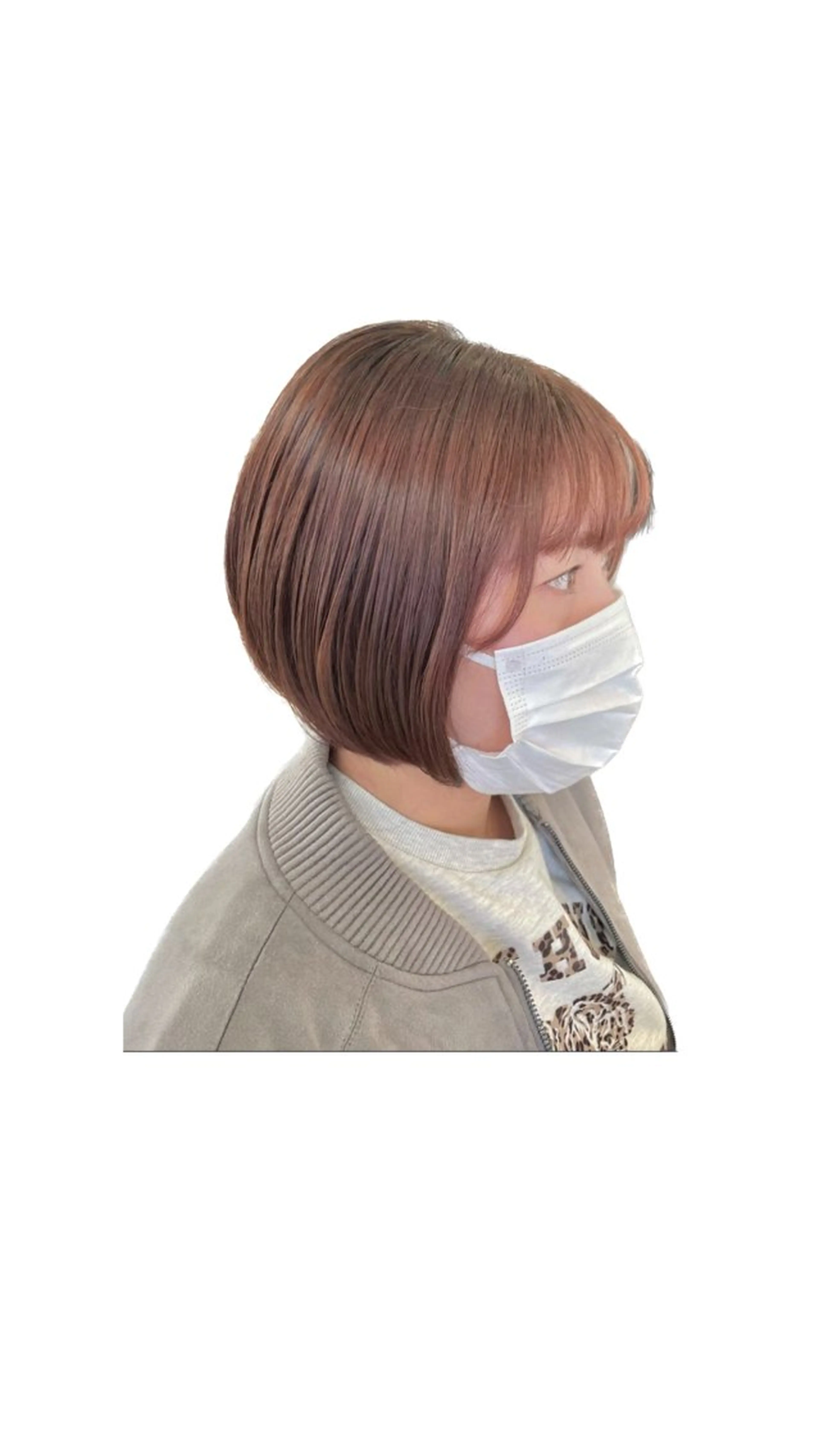 ショート カラー ショートボブ ピンクカラー ボブ ショートヘア カット ヘアカラー トリートメント ナチュラル＆ラフヘア 松尾 凌のヘアスタイル