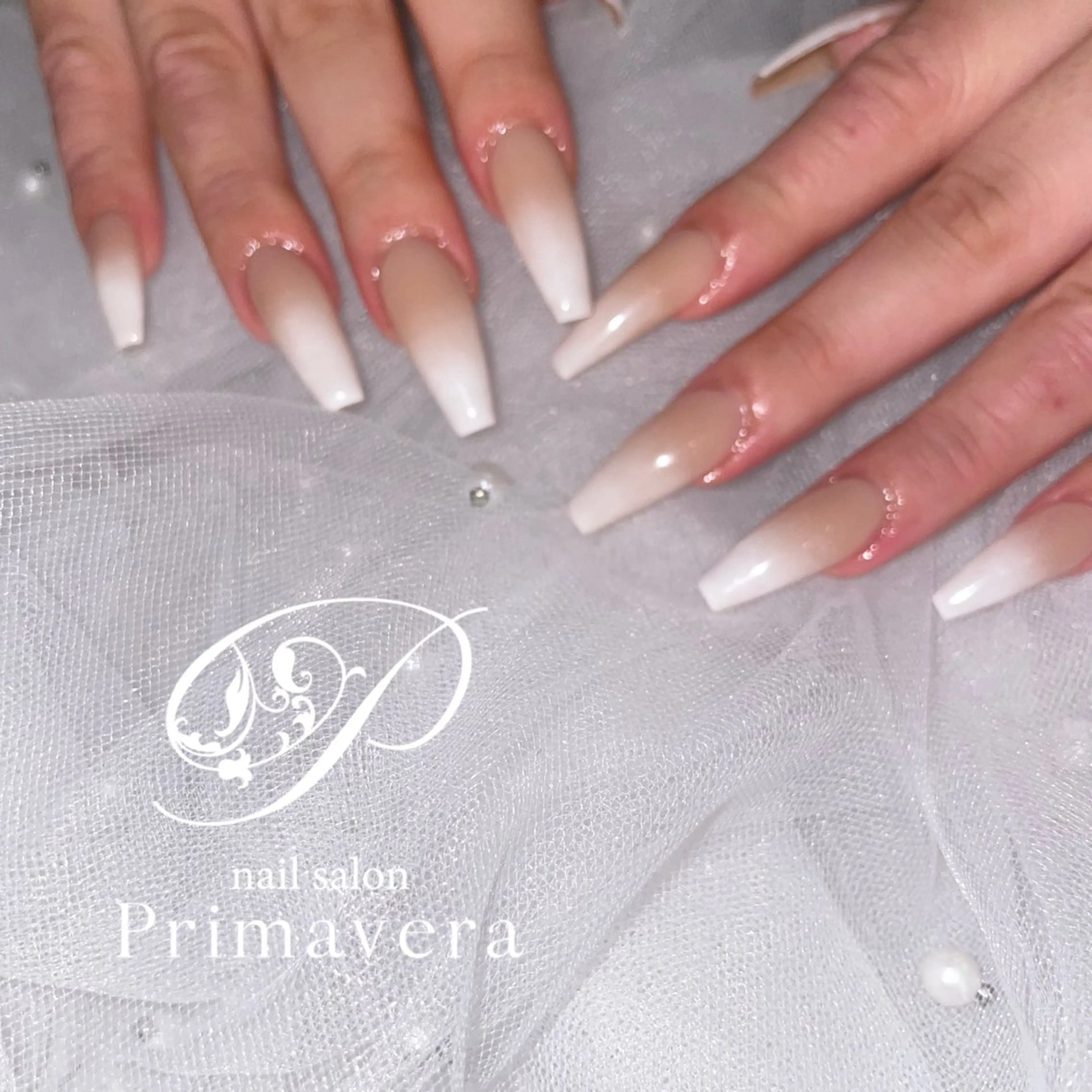 ネイル ハンドネイル Primavera 新横浜🤍美フォルムのネイルデザイン