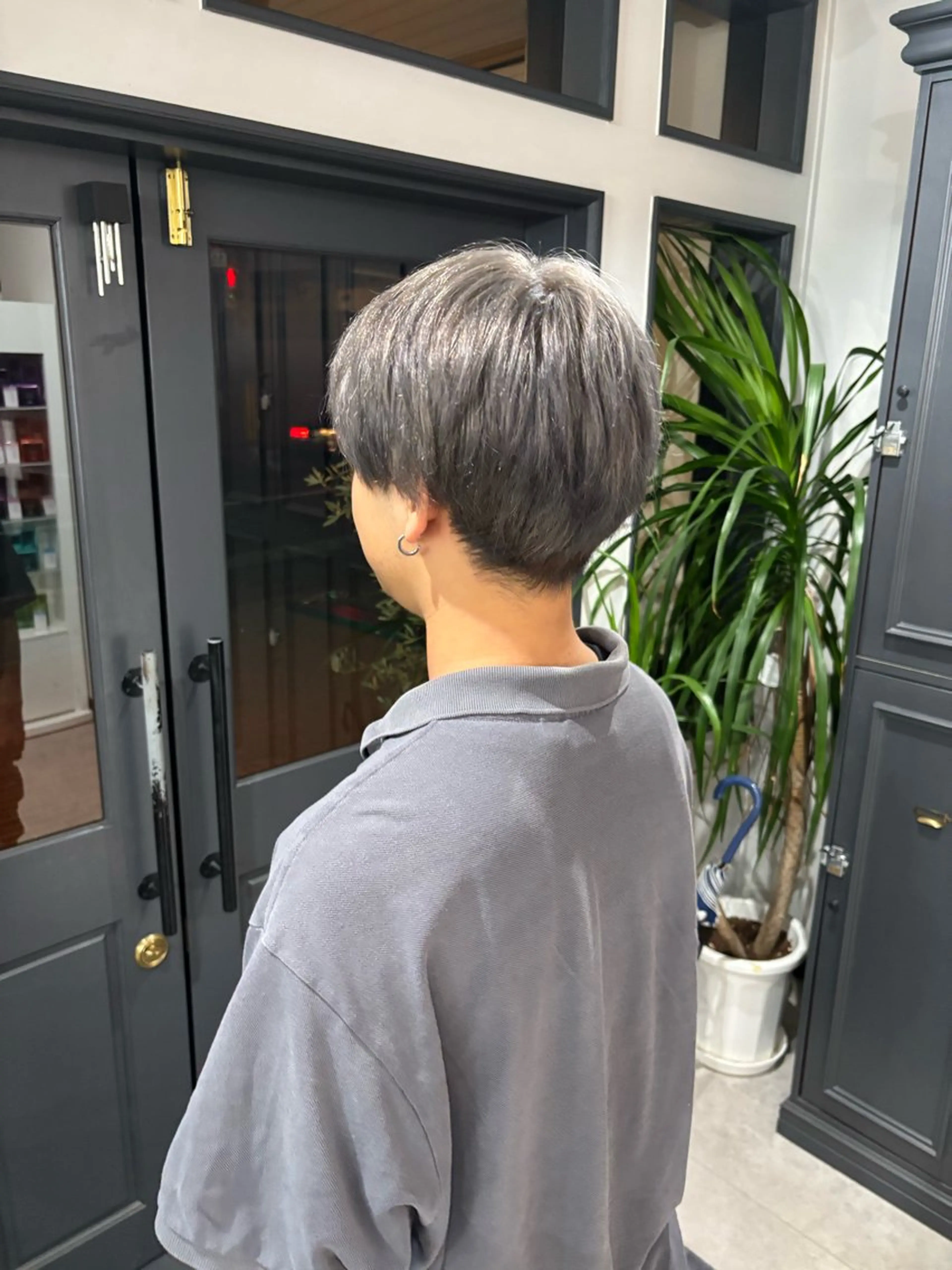 カラー メンズ メンズブリーチ ブリーチ 長谷川 さくらのヘアスタイル