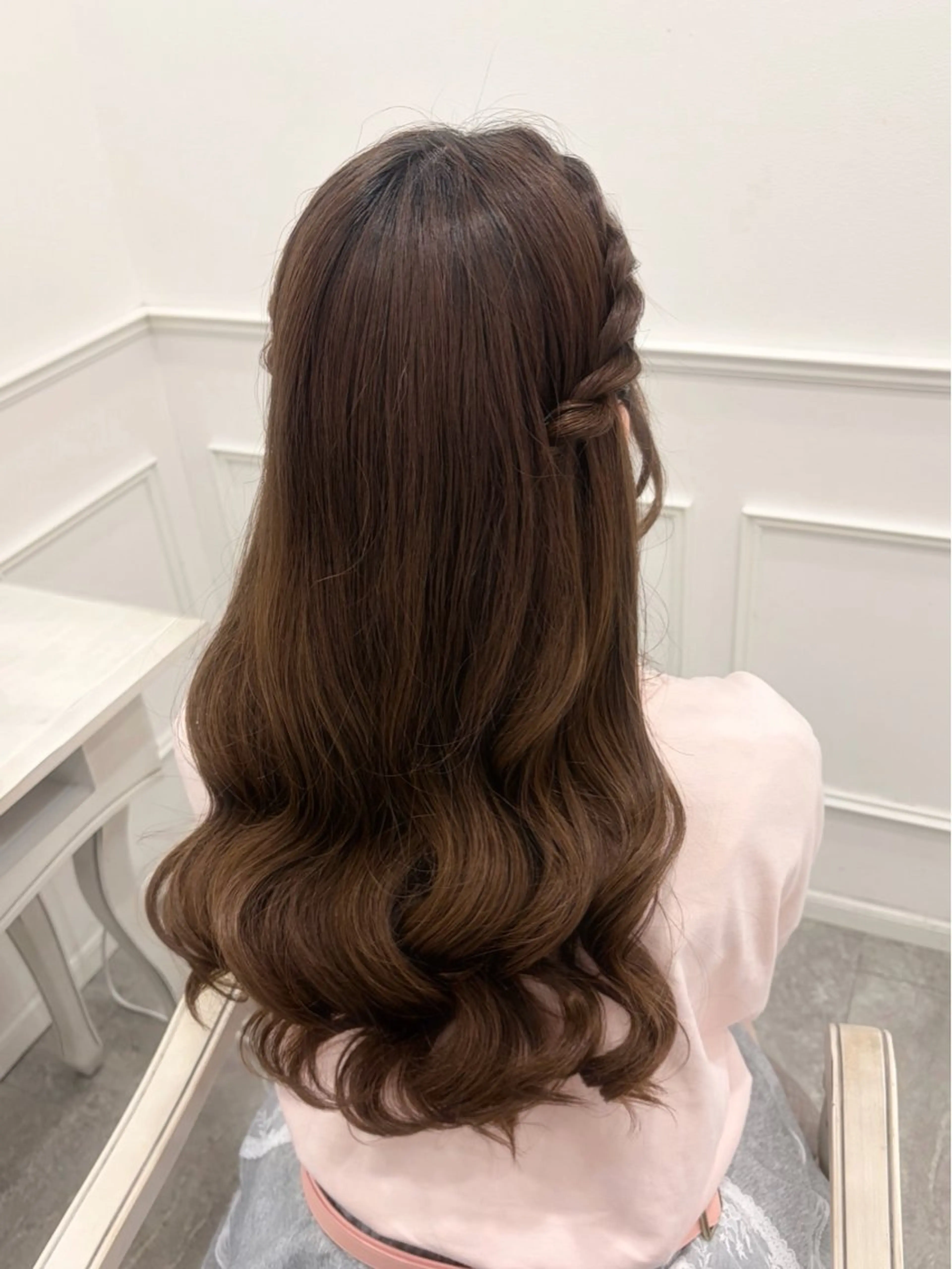 ロング ヘアセット 木村 しずかのヘアスタイル