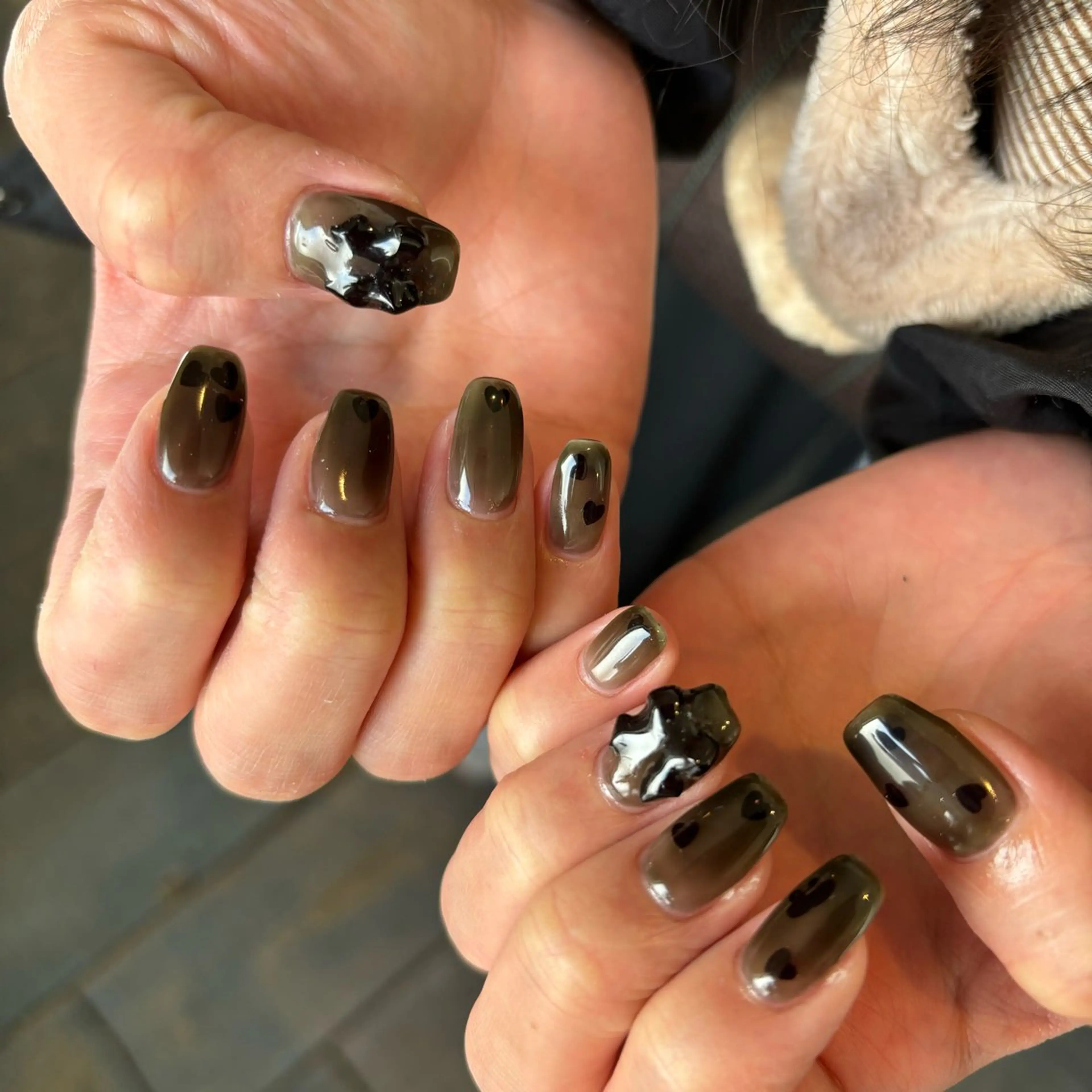 ネイル シンプルネイル SOL　nail イマナカのネイルデザイン