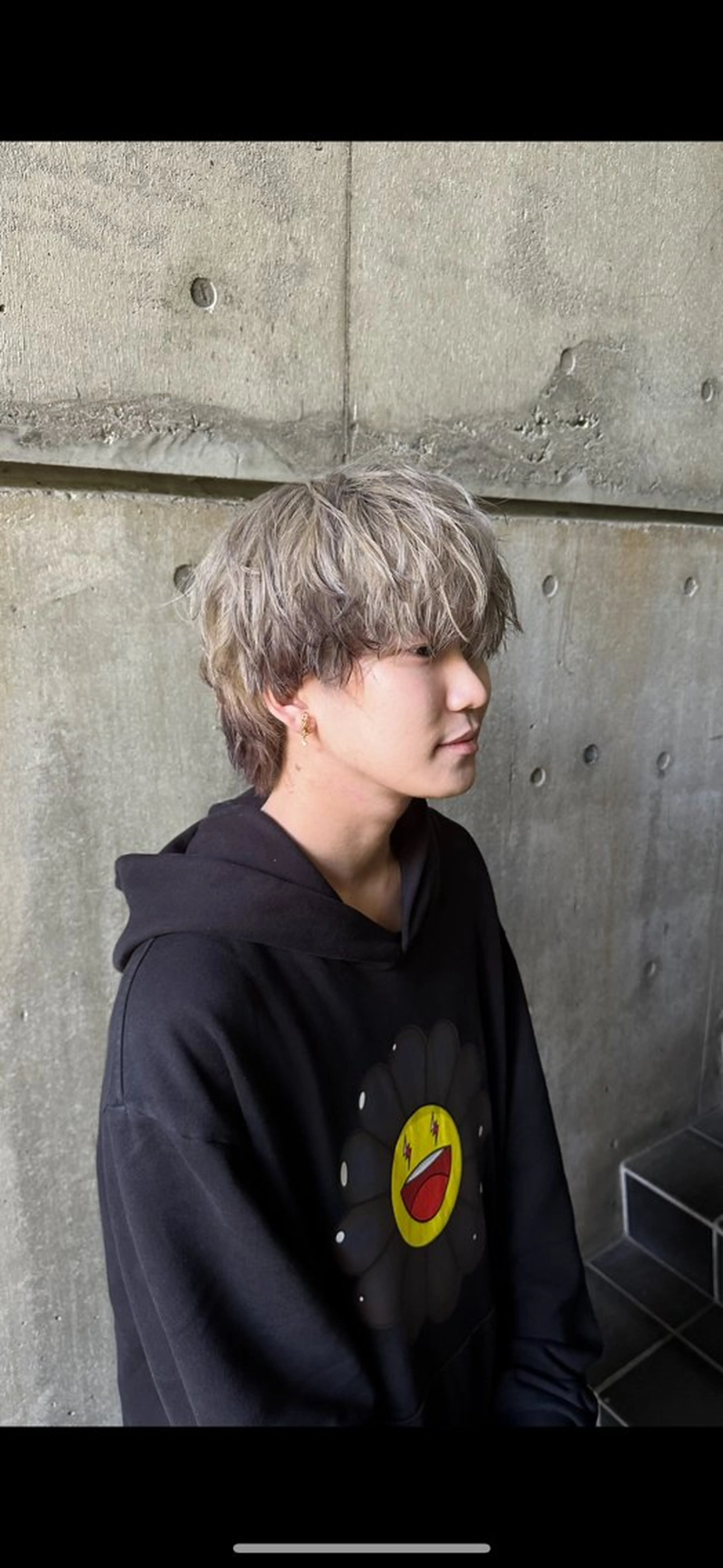 カラー メンズ 五十嵐 圭音のヘアスタイル