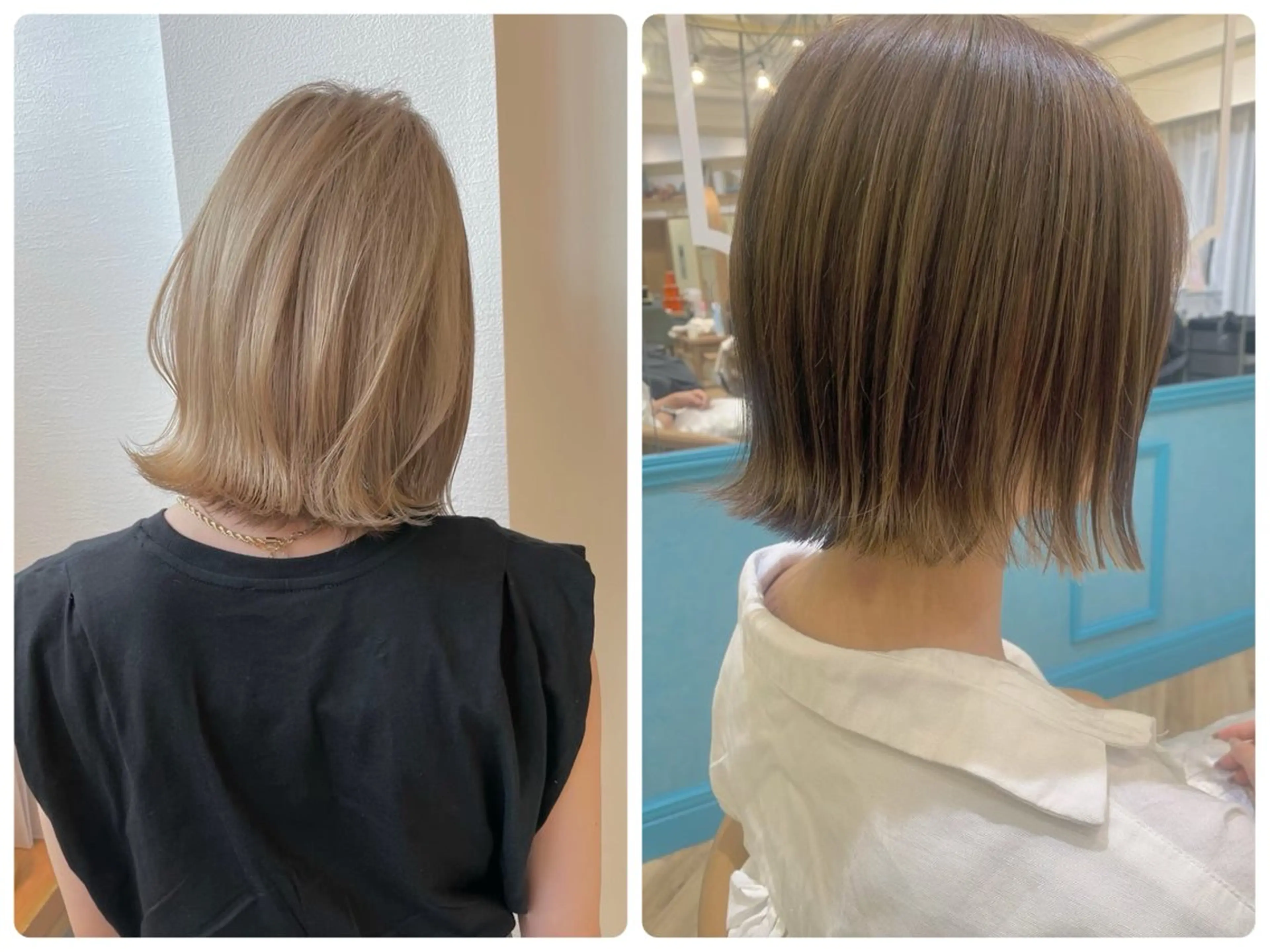 ショート ボブ 💚銀座/ボブ /縮毛矯正/芦川💚のヘアスタイル