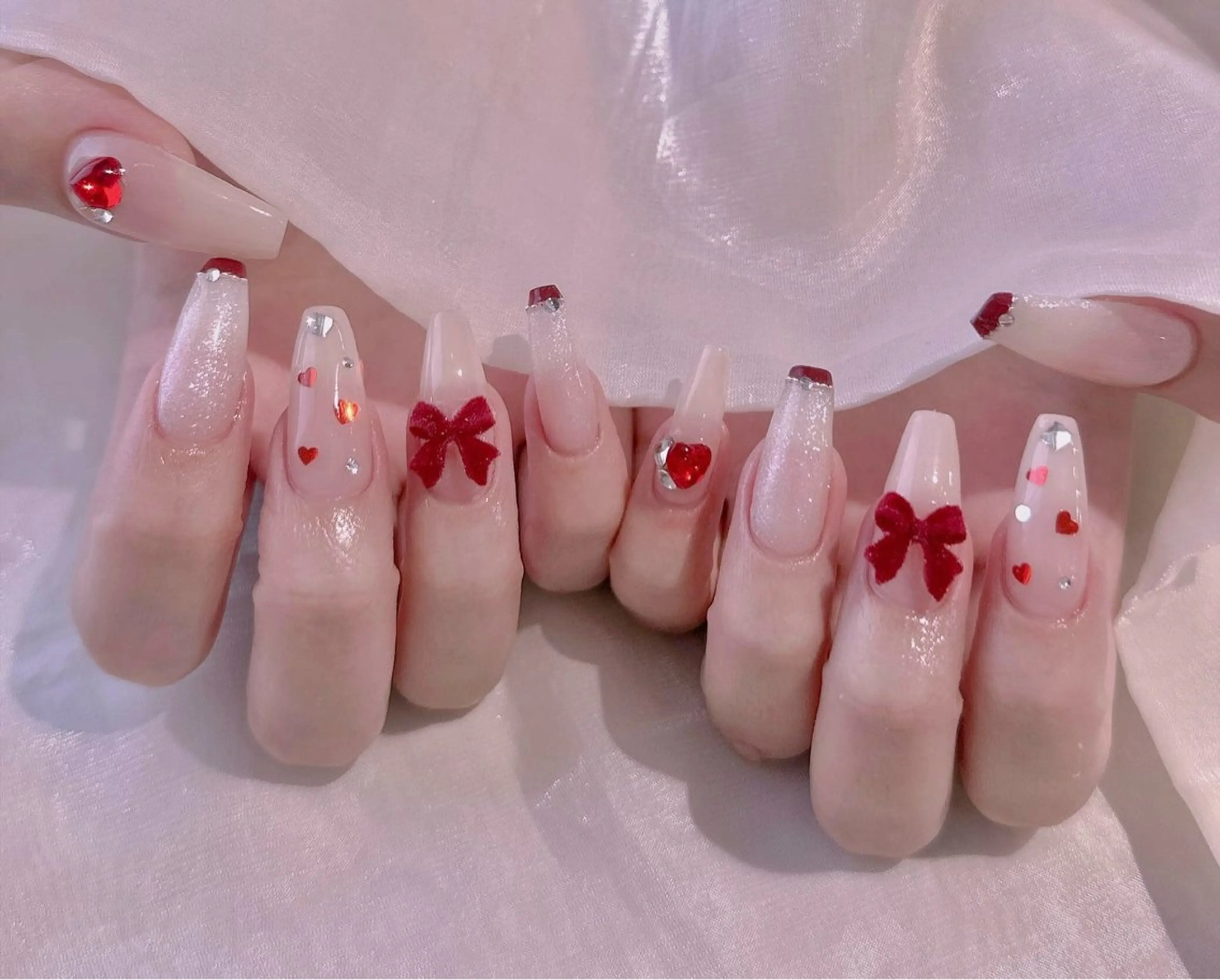 ネイル ハンドネイル 長さだし専門店 M2　rikaのネイルデザイン