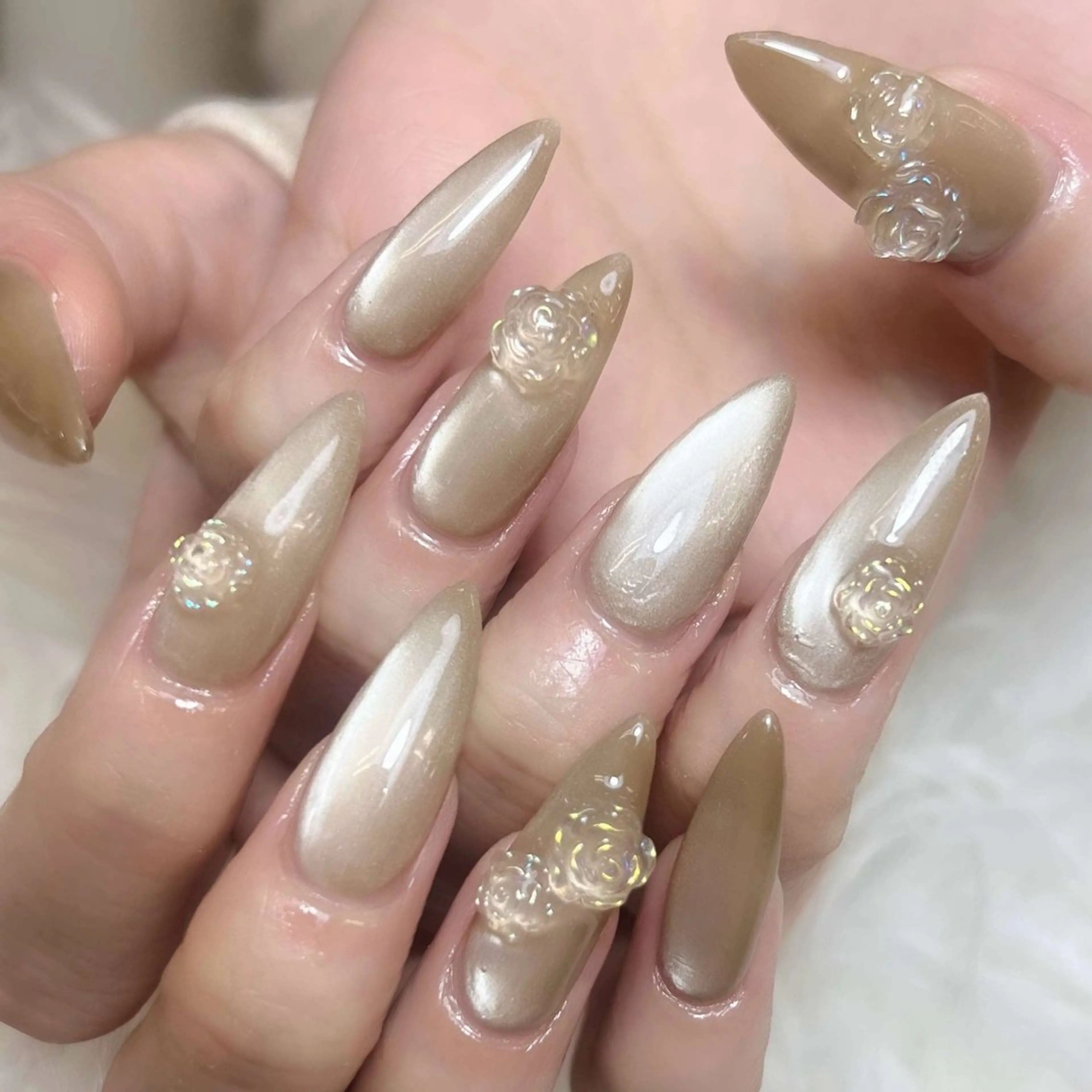 自爪・ワンカラーまたはマグネットのみの写真