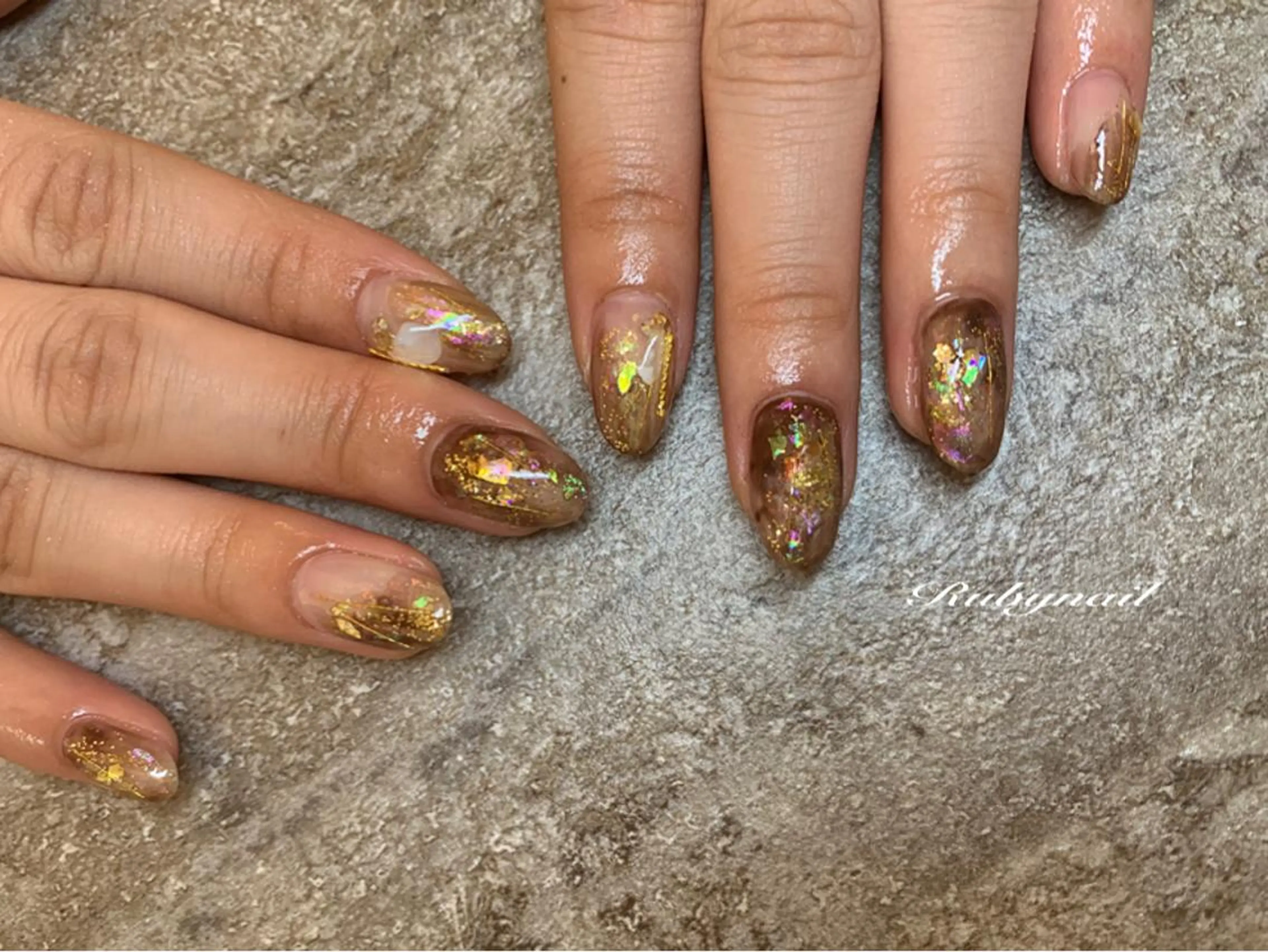 ネイル ニュアンスネイル Rubynail所属・プライベートサロン Rubynailのネイルデザイン
