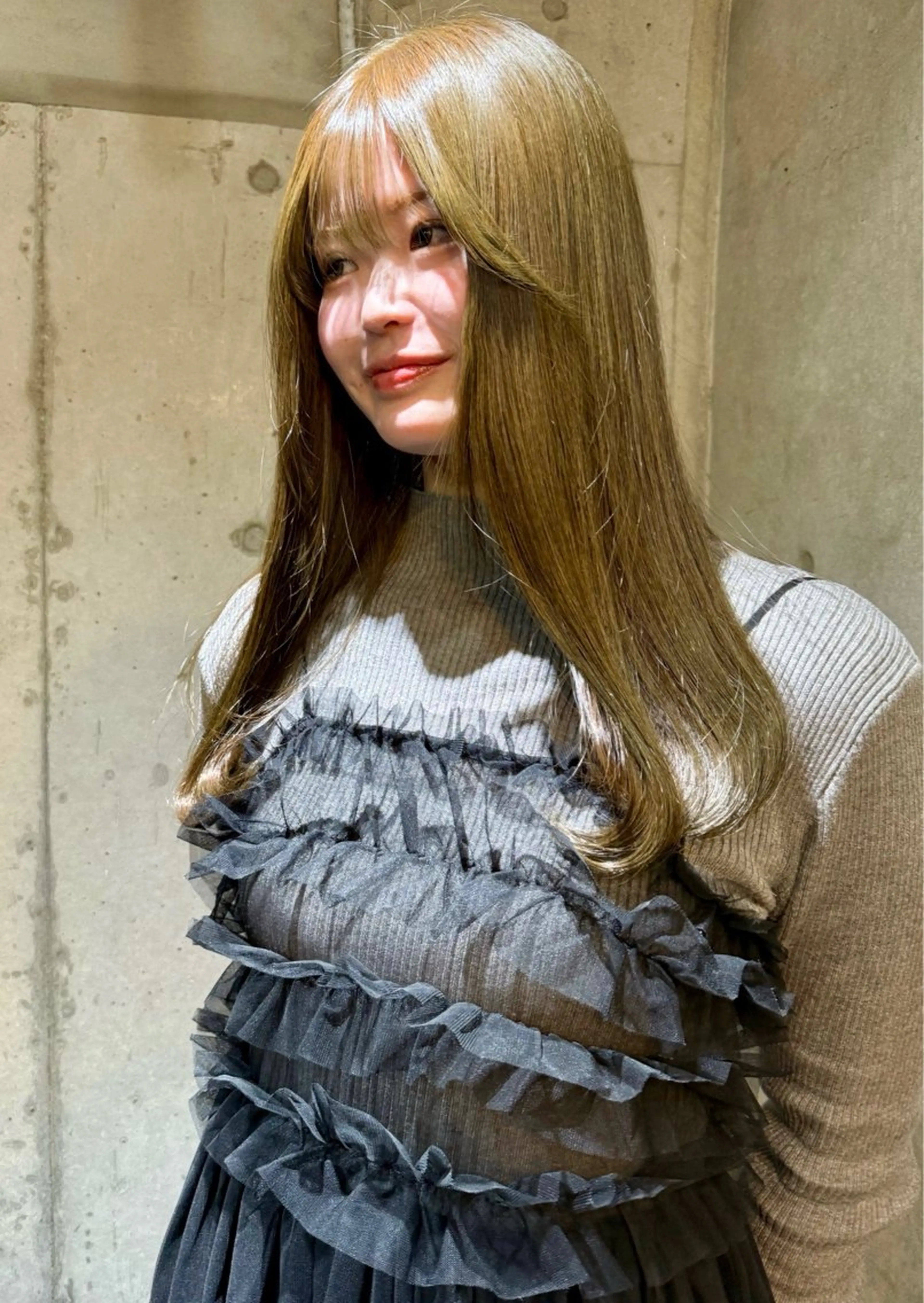 ロング カラー キッズ ヘアカラー トリートメント 艶髪/ハイトーン /masami🩵のヘアスタイル