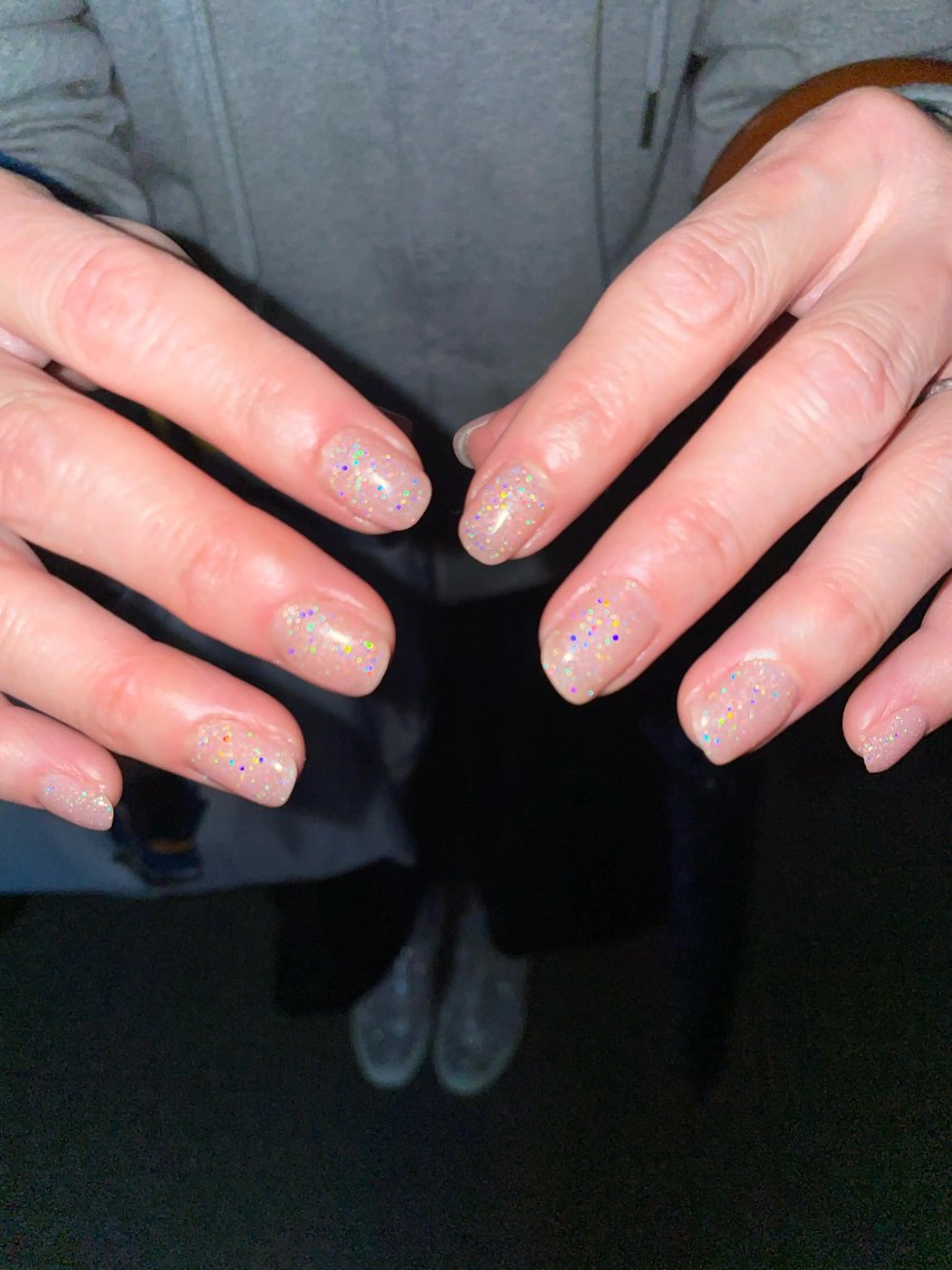 ネイル アートネイル キラキラネイル ラメ(グリッター) ワンカラーネイル シンプルネイル ハンドネイル ulu🌼 nanaのネイルデザイン