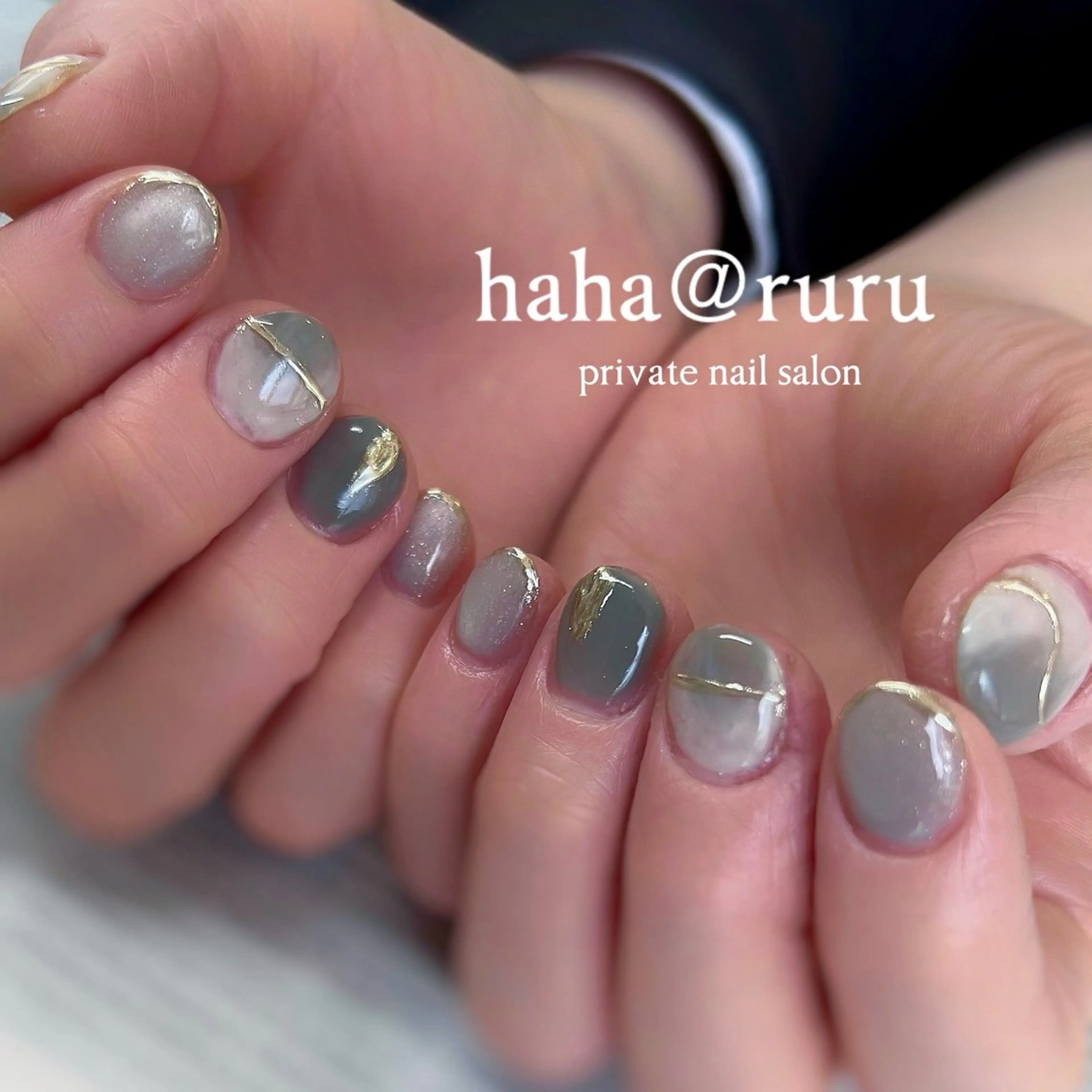 ネイル haha@ ruruのネイルデザイン