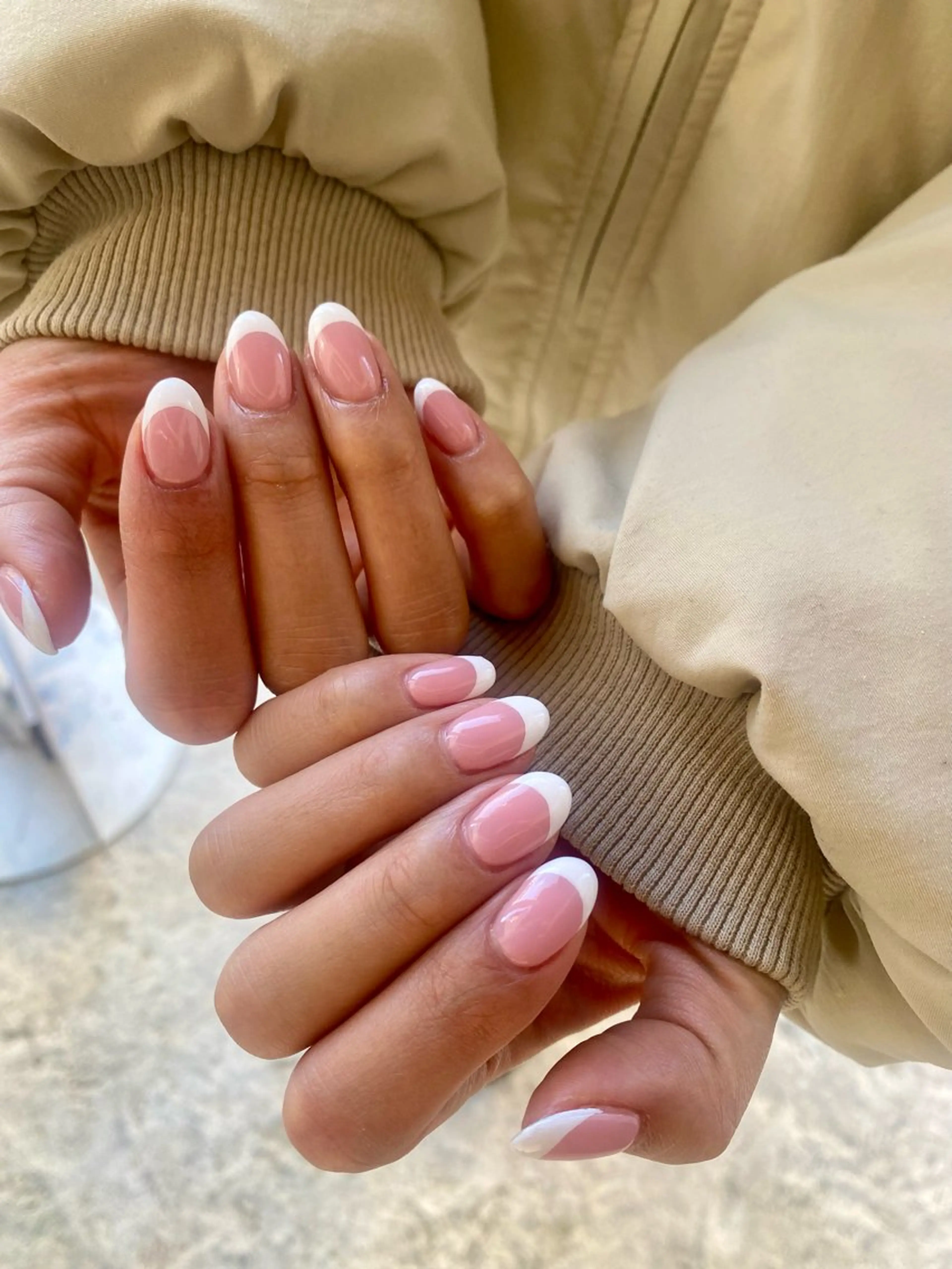 ネイル フレンチネイル maa kasi ⭐︎Makiのネイルデザイン