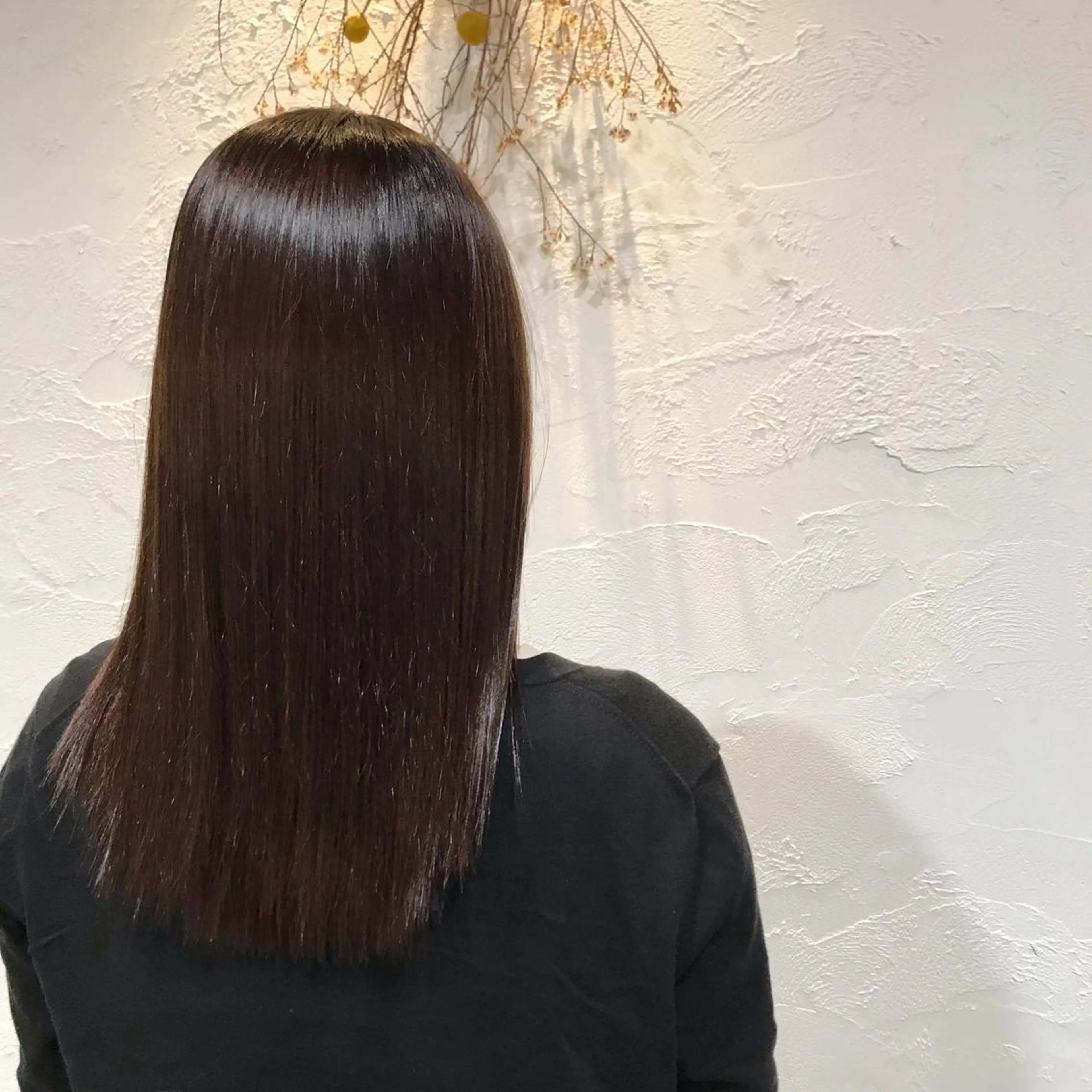 パーマ 縮毛矯正 Keshiki大名 安部 真輝のヘアスタイル