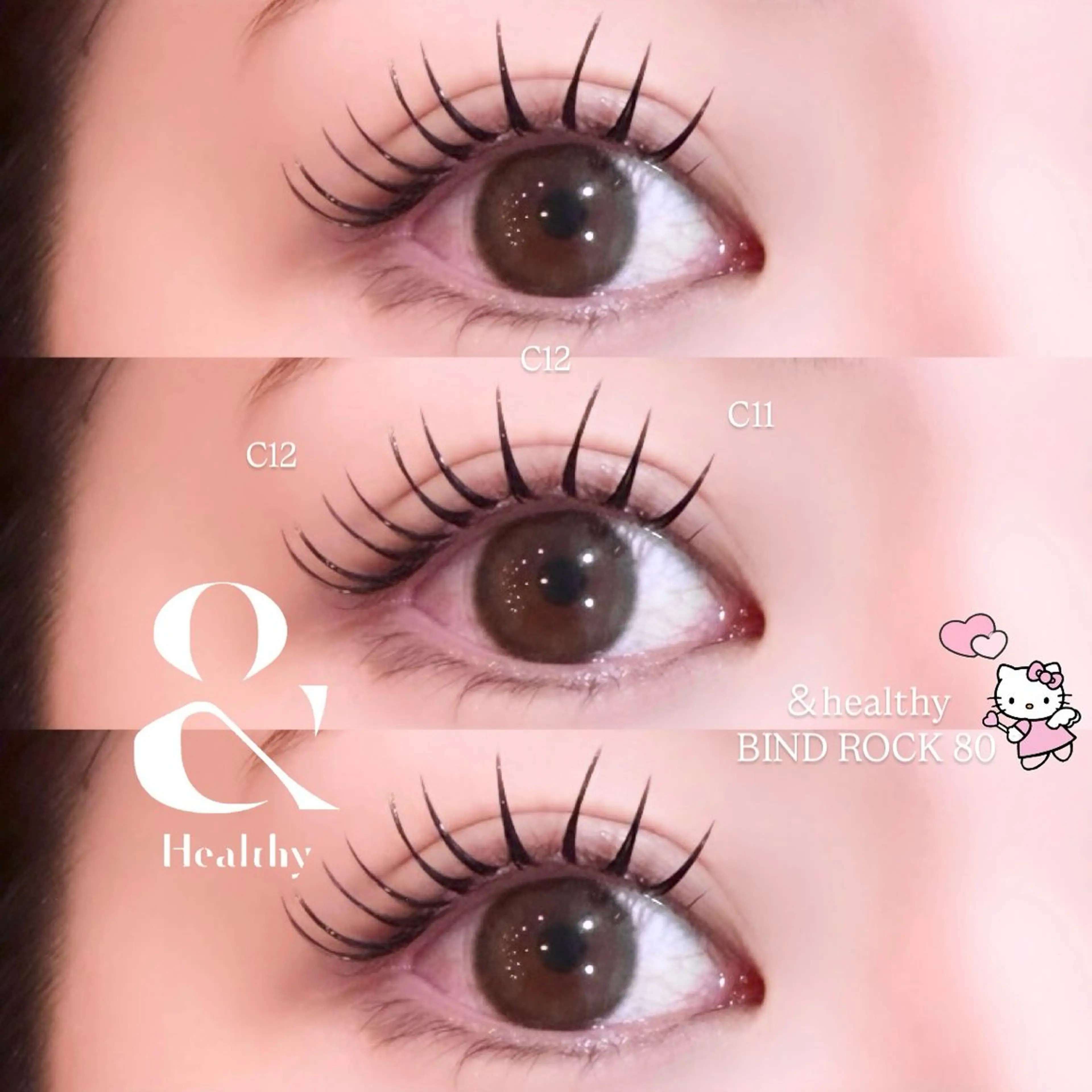 マツエク・マツパ バインドロック マツエク 千島 里歩のマツエク・マツパデザイン