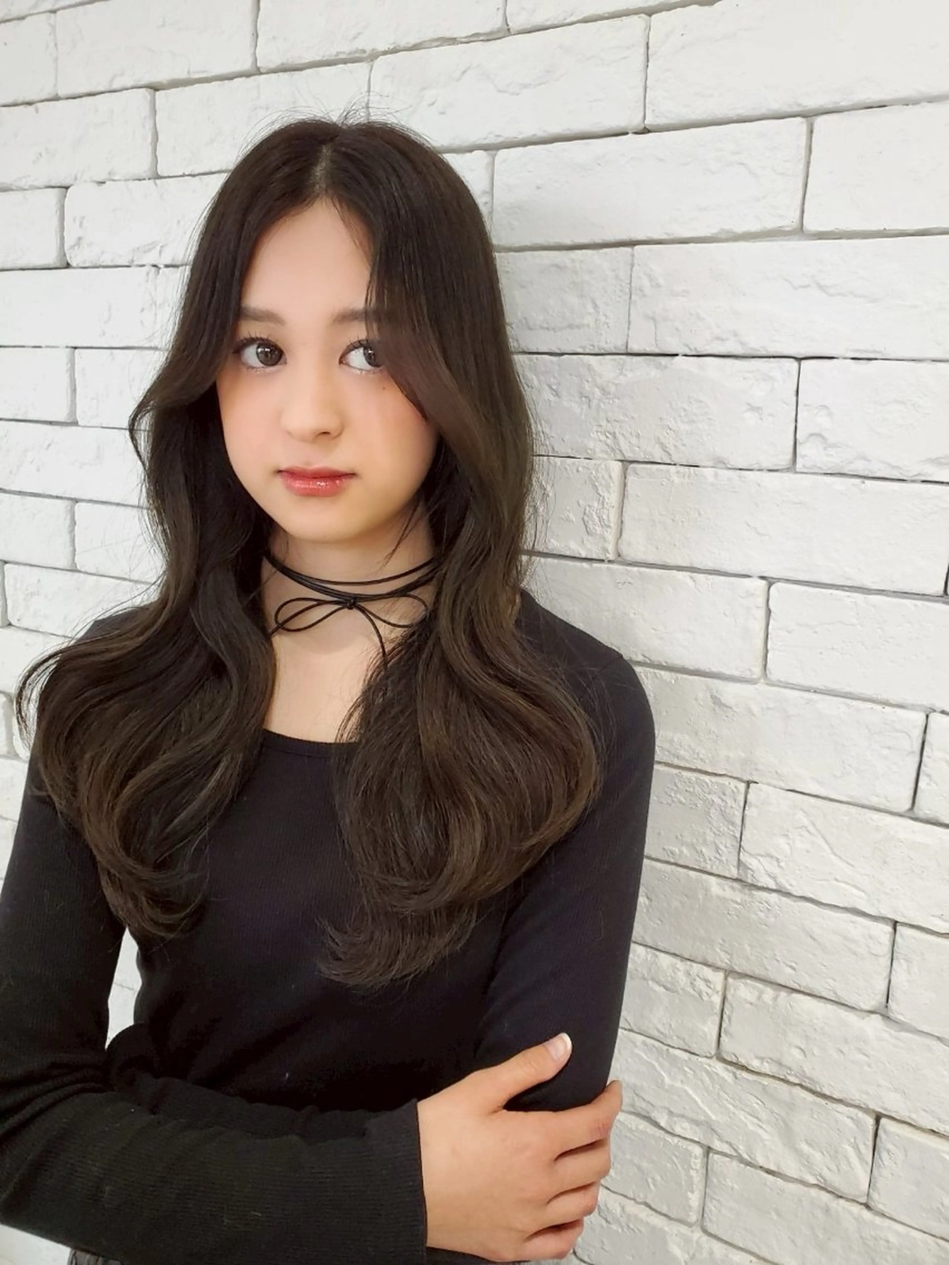 ロング カラー ヘアアレンジ SAKURA🍒 天神/大名/透明感のヘアスタイル